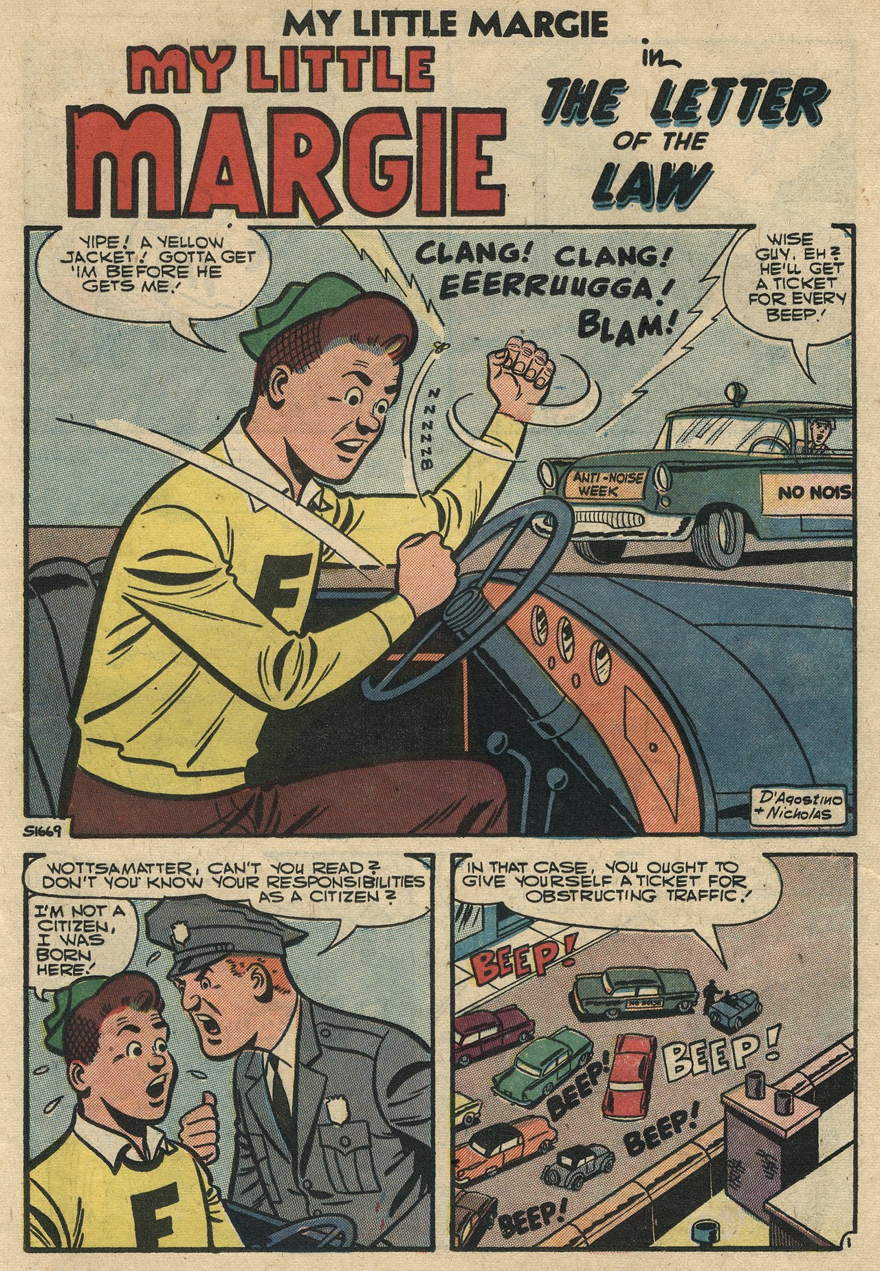 Read online My Little Margie (1954) comic -  Issue #17 - 23