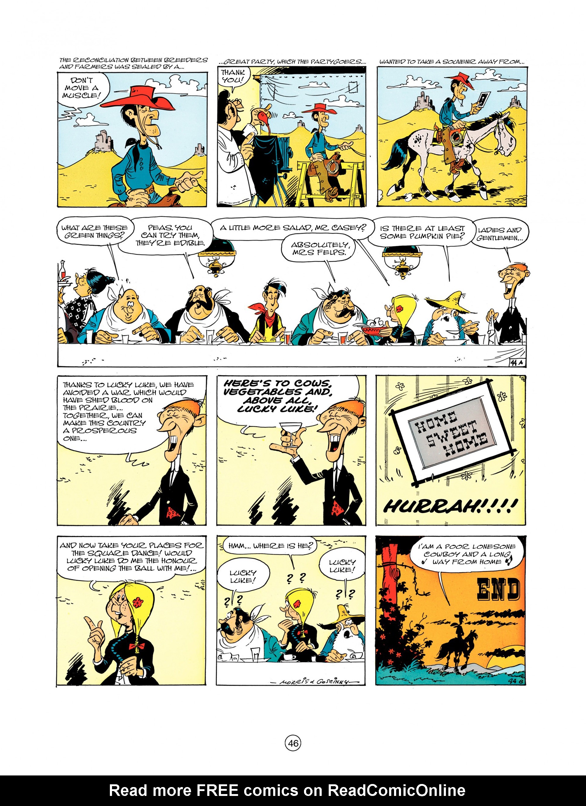 Read online A Lucky Luke Adventure comic -  Issue #7 - 46