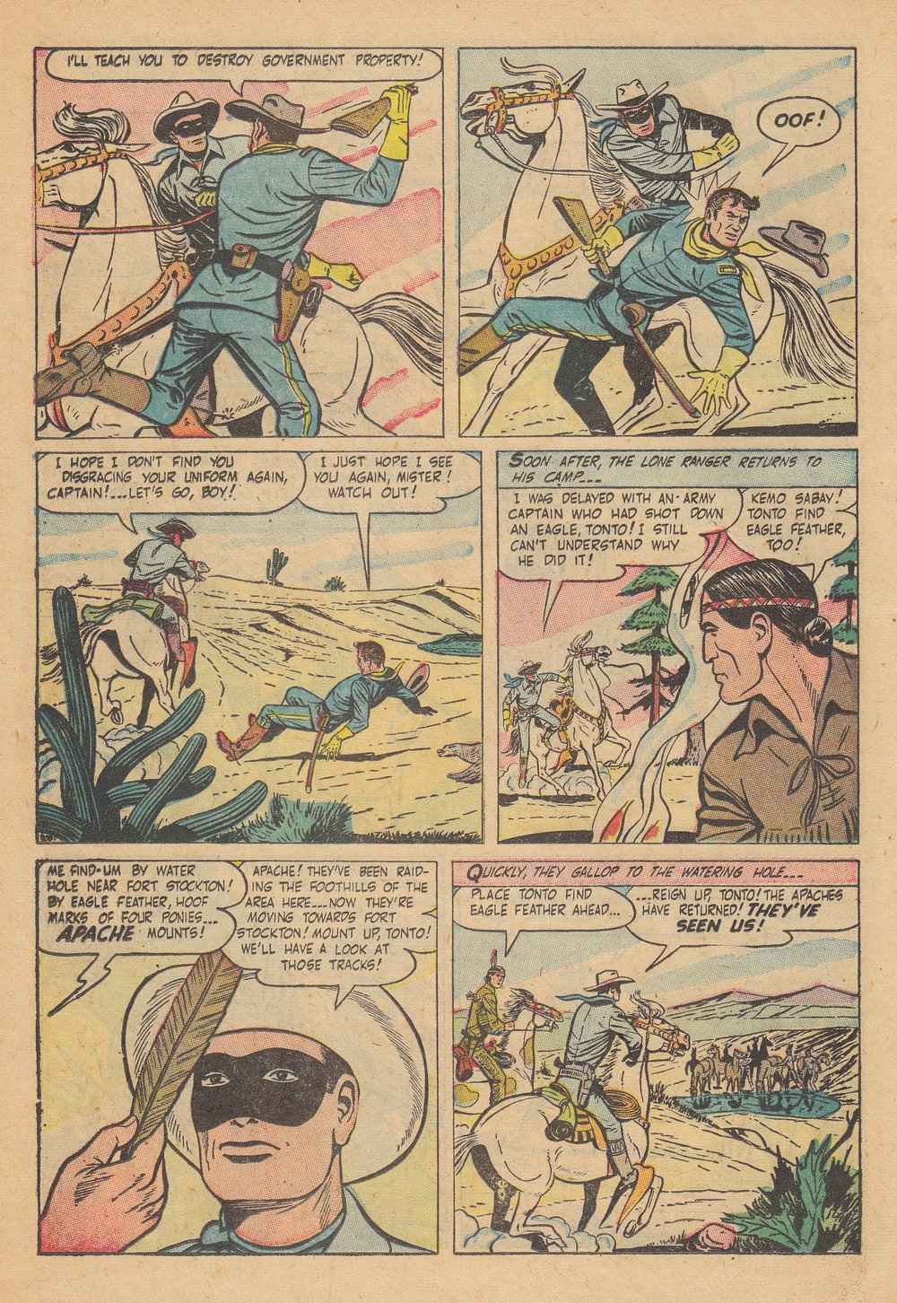 Read online The Lone Ranger (1948) comic -  Issue #41 - 22