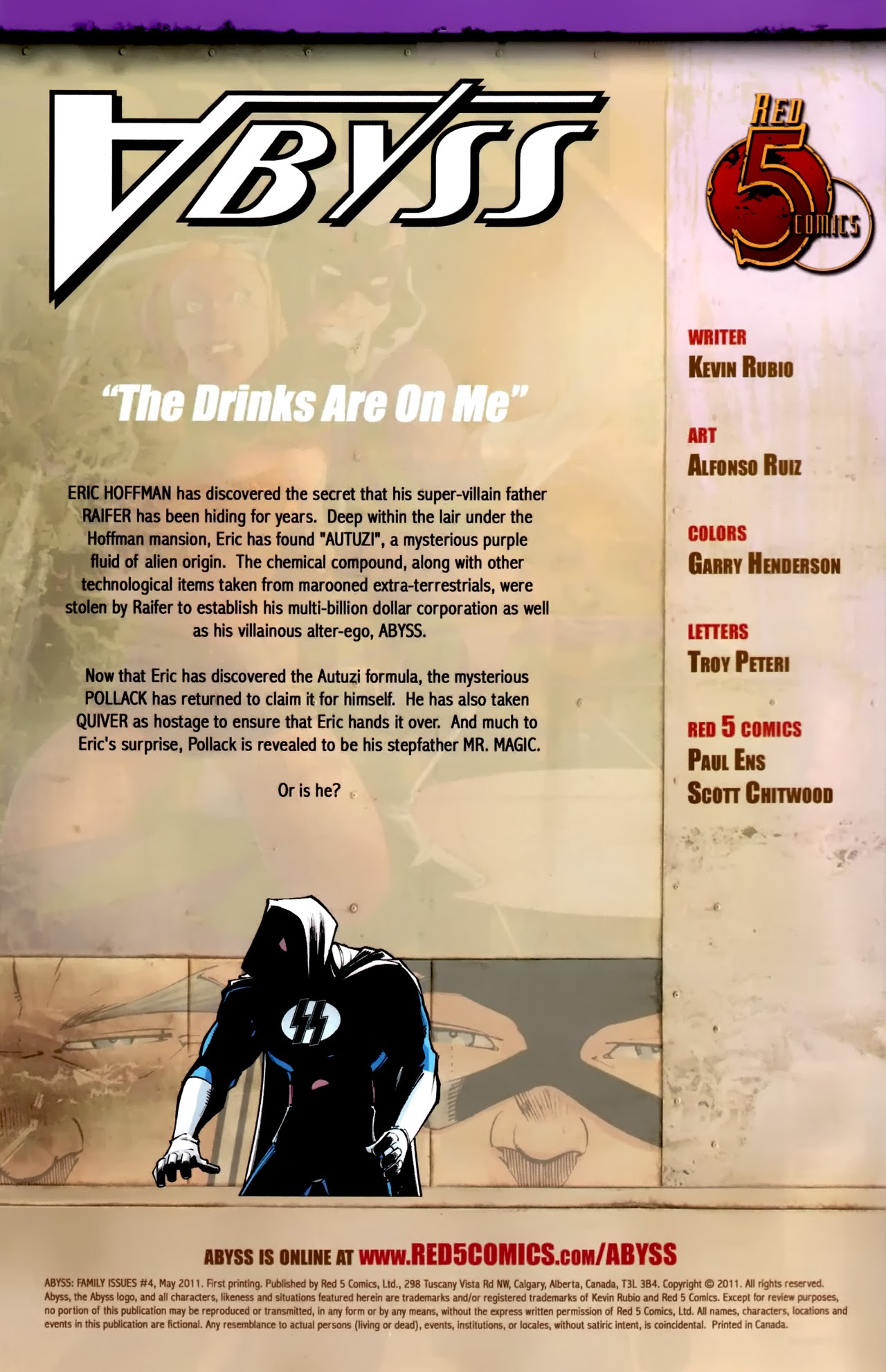 Read online Abyss: Family Issues comic -  Issue #4 - 2