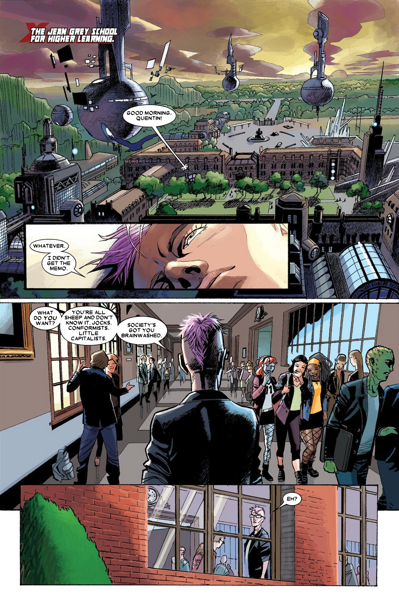 Read online Wolverine and the X-Men: Alpha & Omega comic -  Issue #1 - 3