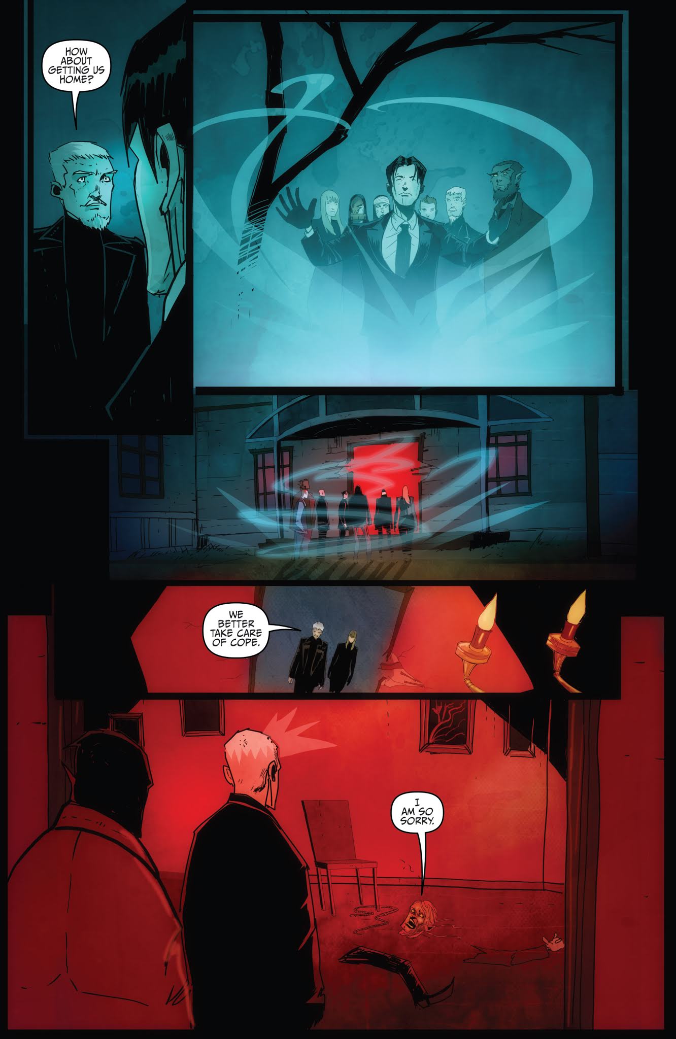 Read online October Faction: Supernatural Dreams comic -  Issue #5 - 21