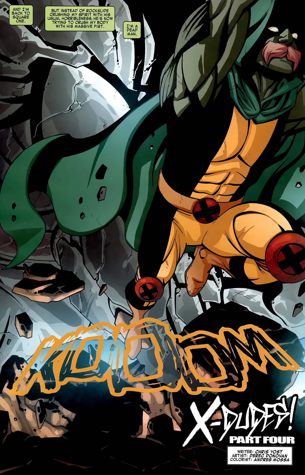 Read online X-Men: To Serve And Protect comic -  Issue #4 - 4