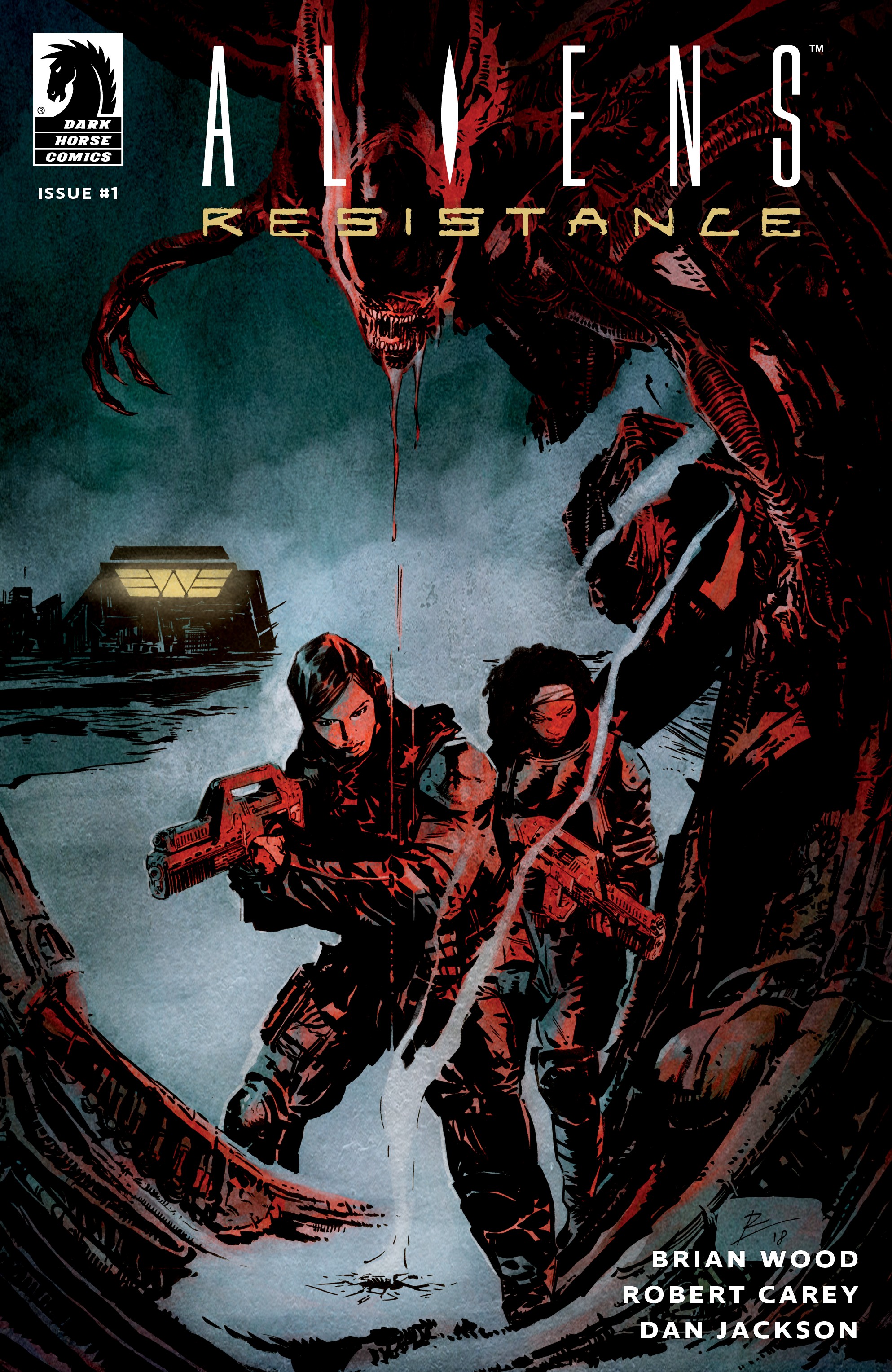 Read online Aliens: Resistance comic -  Issue #1 - 1