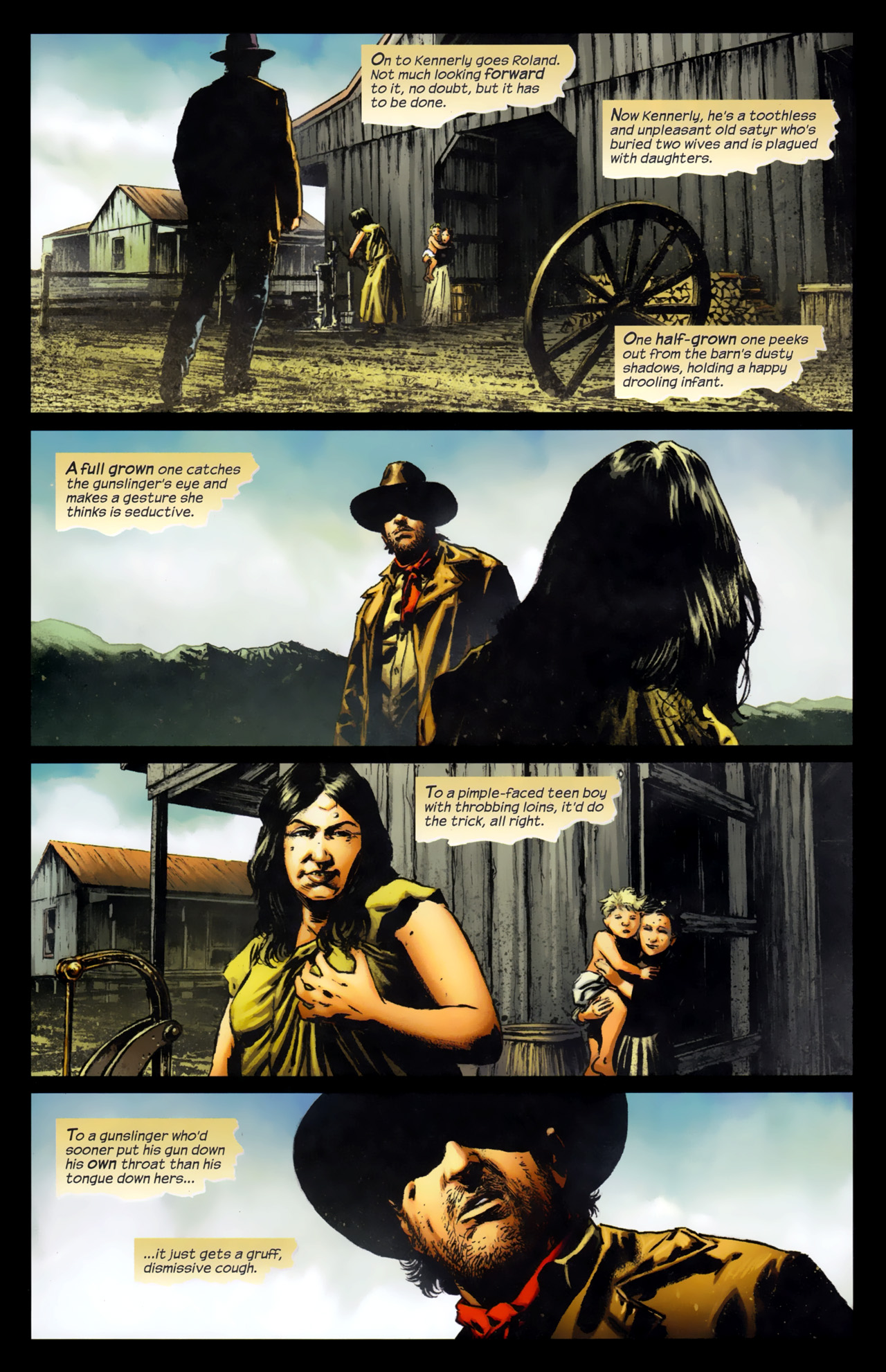 Read online Dark Tower: The Gunslinger - The Battle of Tull comic -  Issue #4 - 5