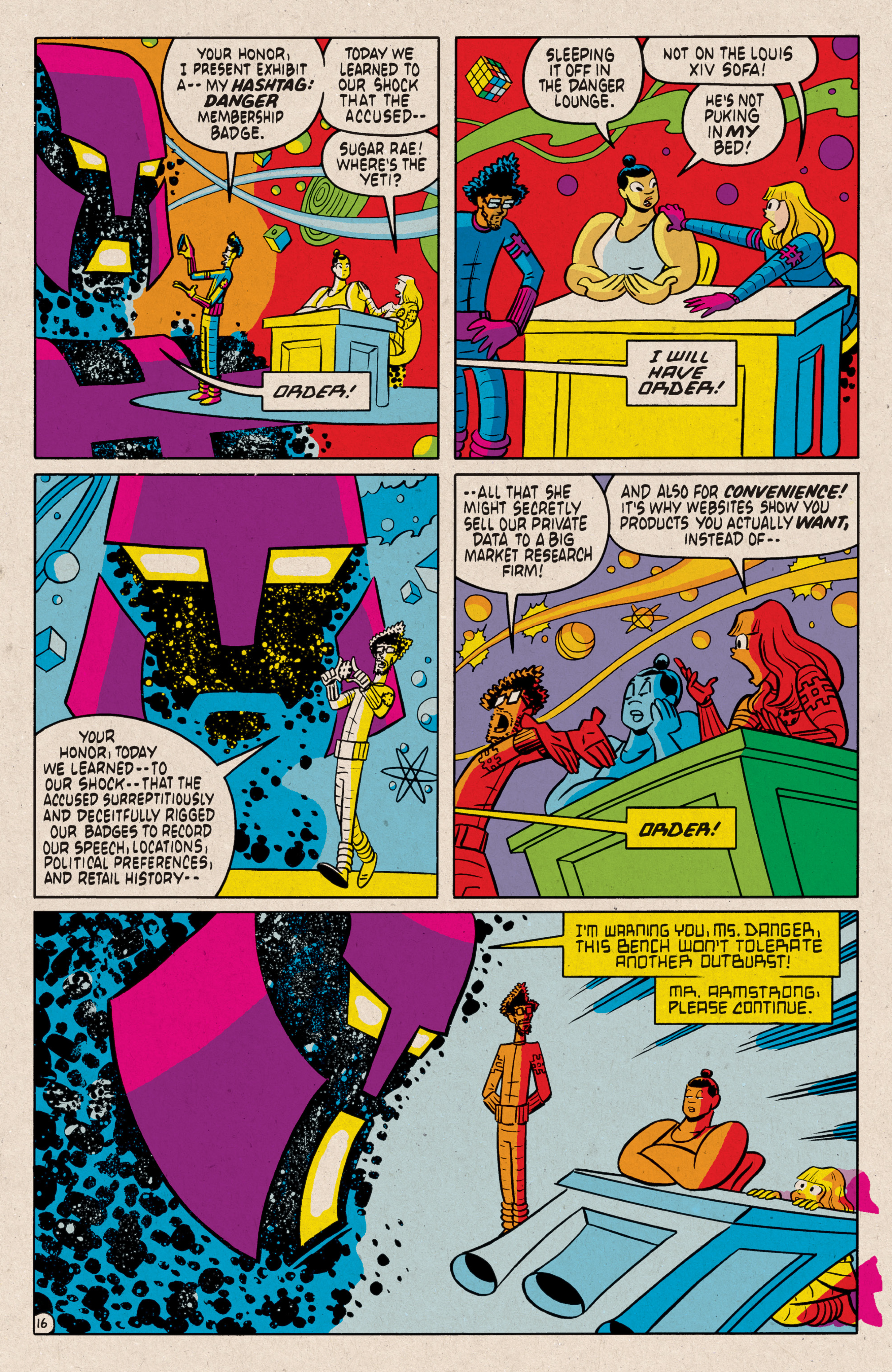 Read online Hashtag Danger comic -  Issue #1 - 18
