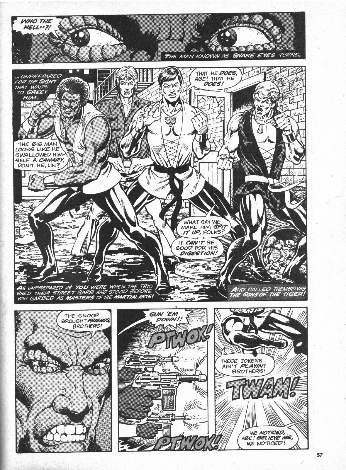 Read online The Deadly Hands of Kung Fu comic -  Issue #18 - 58