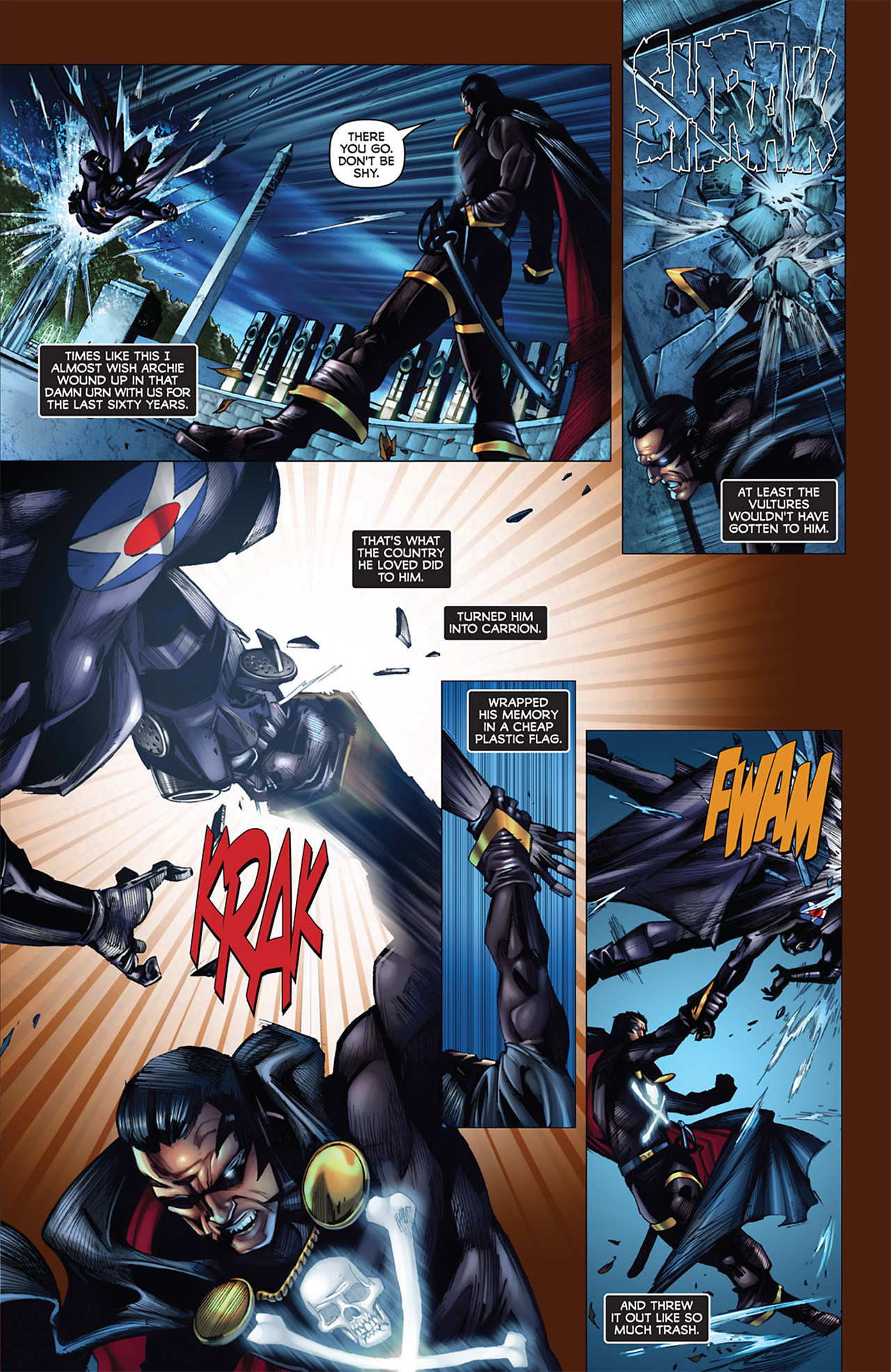 Read online Black Terror (2008) comic -  Issue #5 - 12