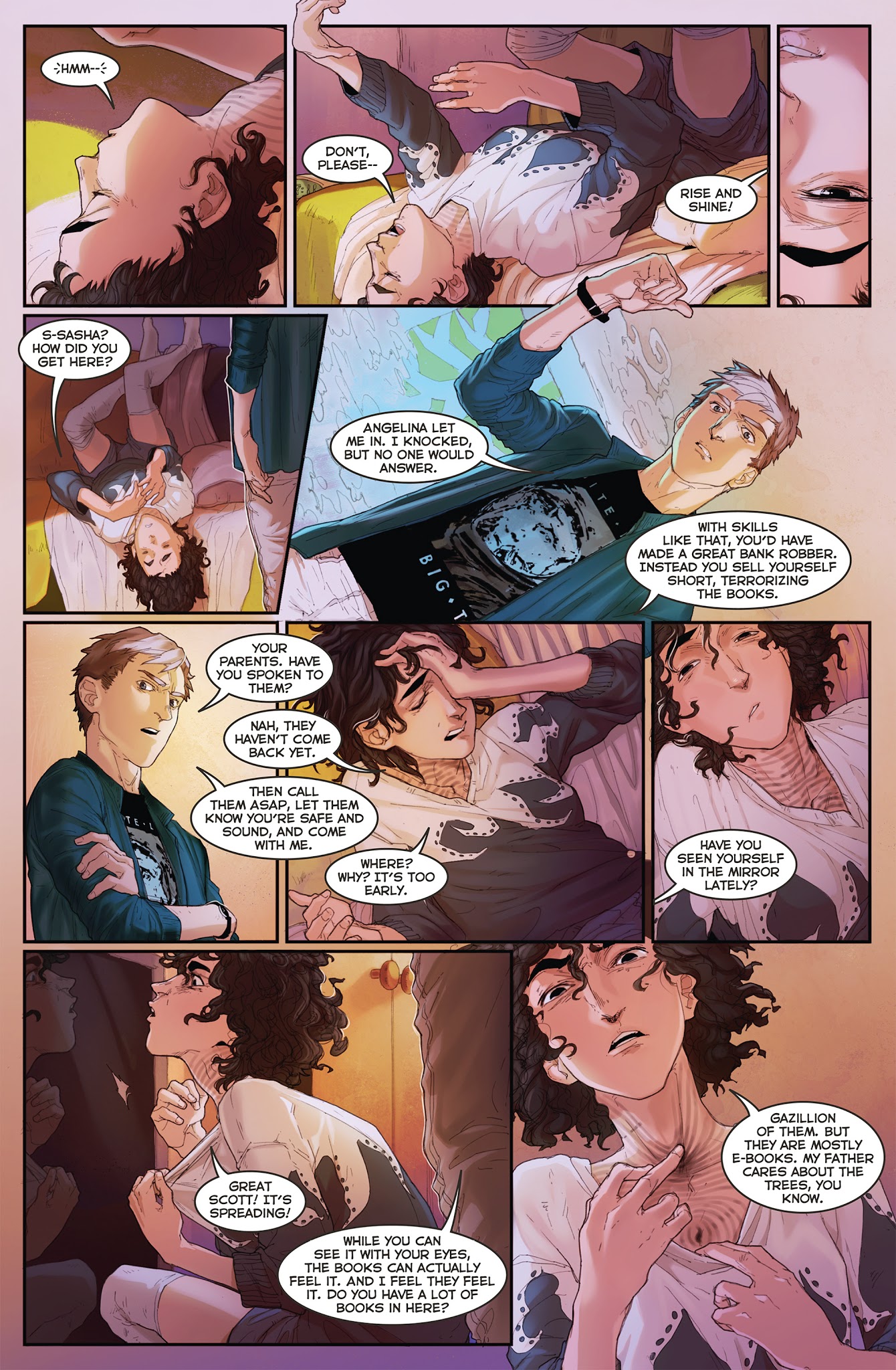 Read online Exlibrium comic -  Issue #6 - 11