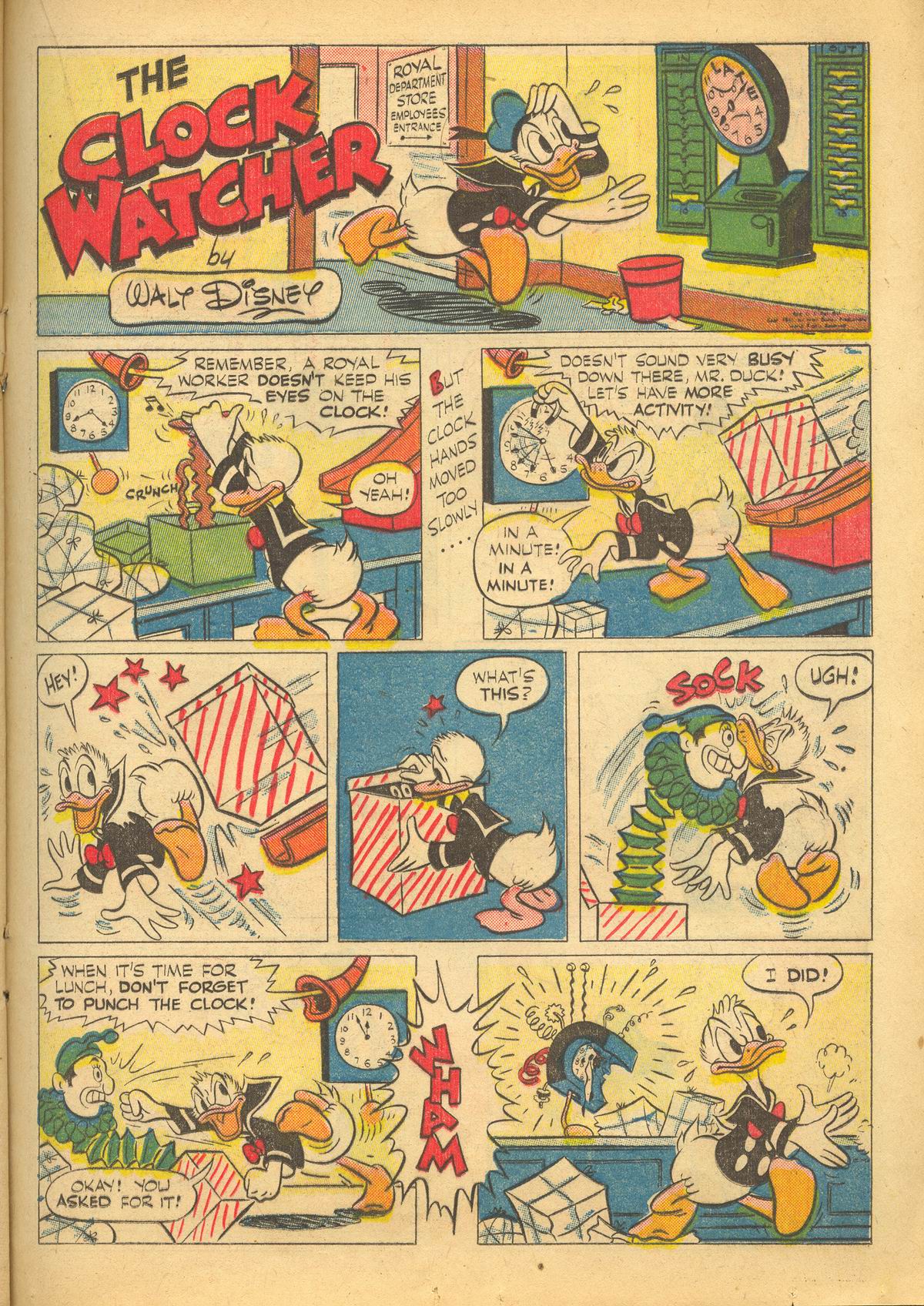 Read online Walt Disney's Comics and Stories comic -  Issue #53 - 31