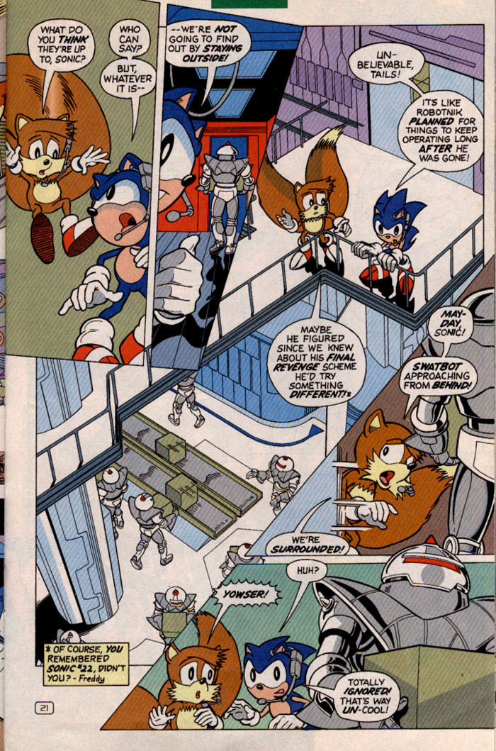 Read online Sonic Super Special comic -  Issue #2 - Brave new world - 23