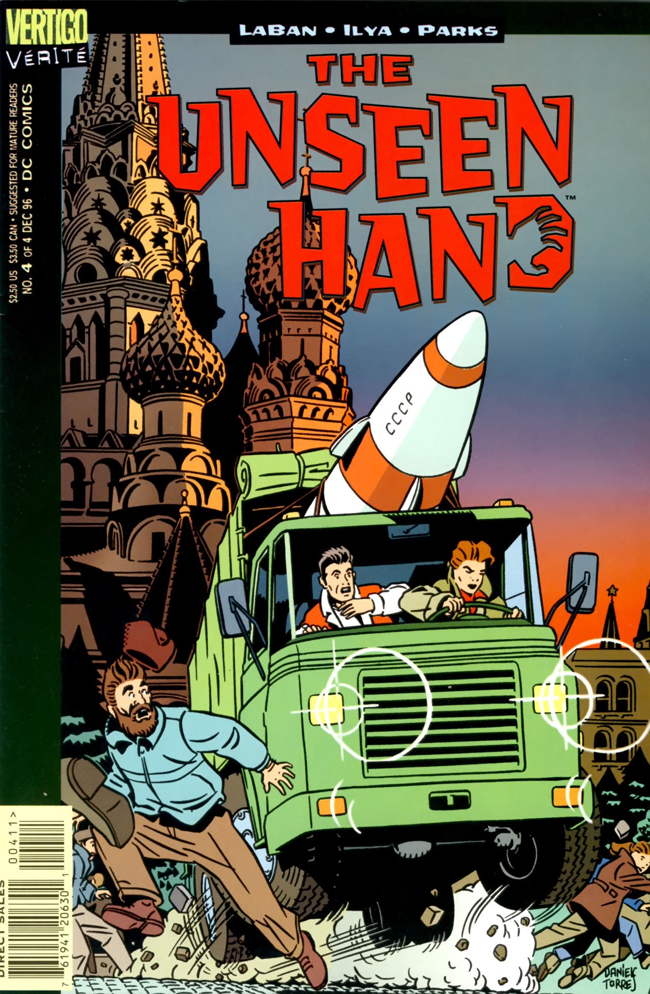 Read online Vertigo Vérité: The Unseen Hand comic -  Issue #4 - 1