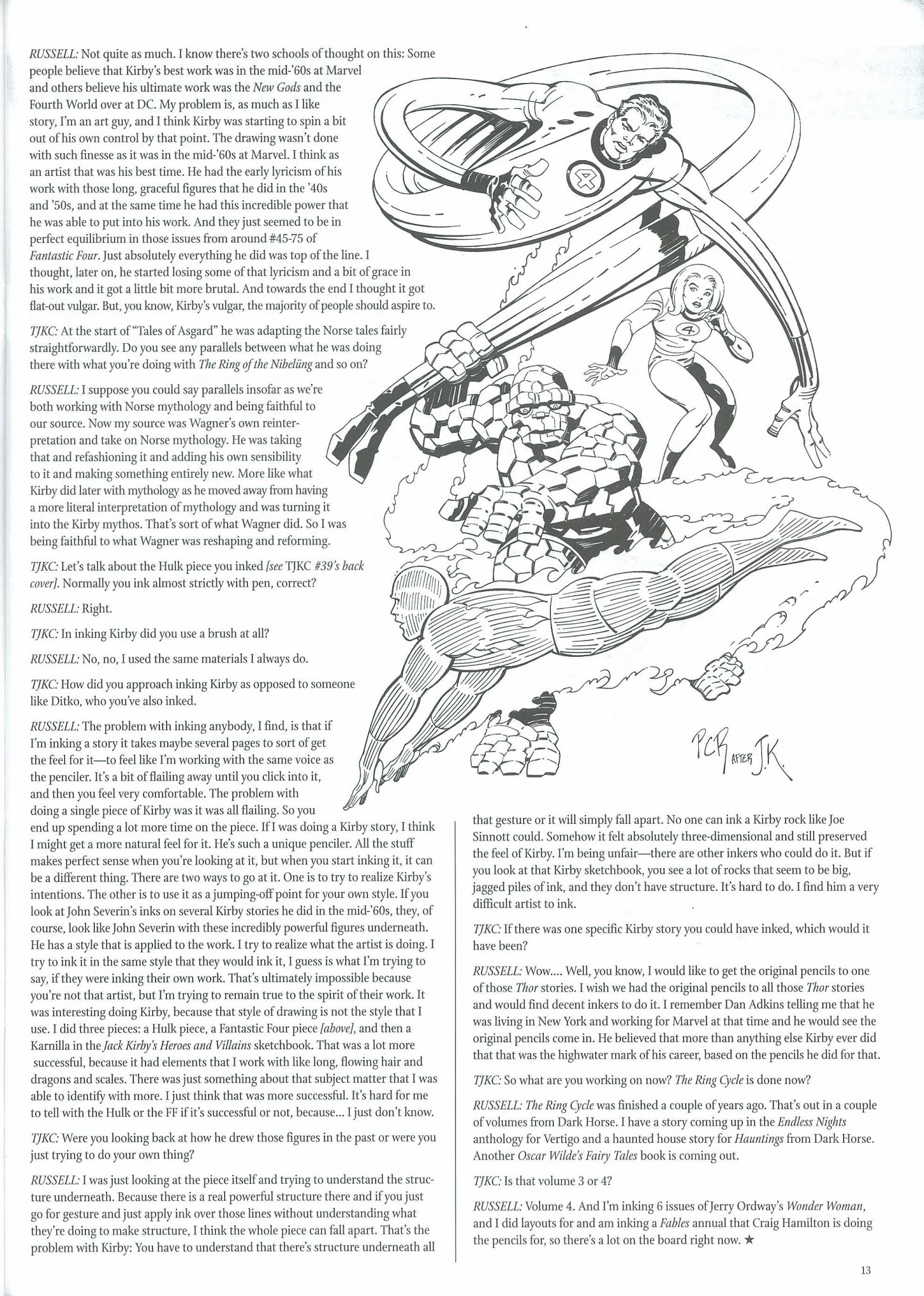 Read online The Jack Kirby Collector comic -  Issue #40 - 15