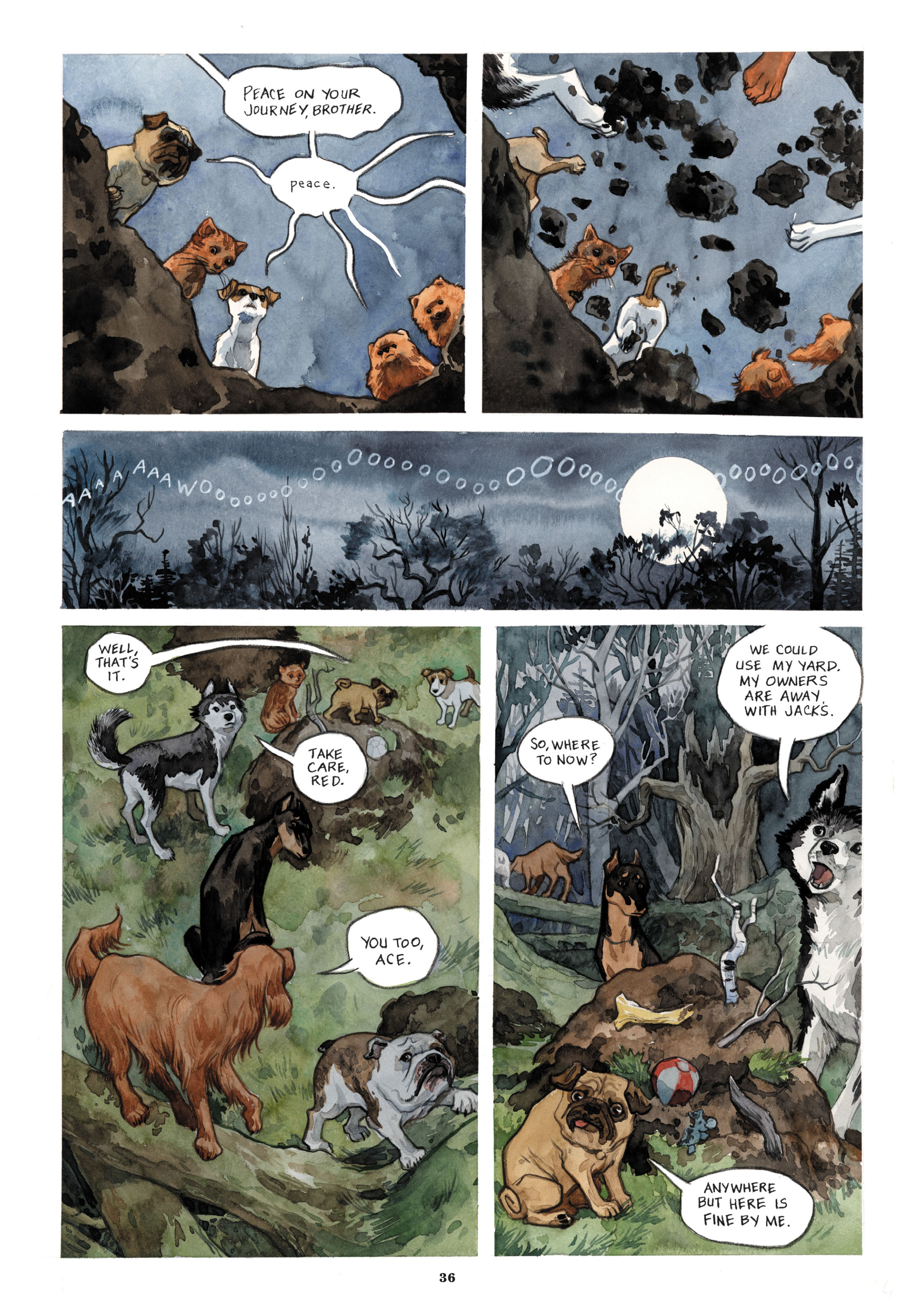 Read online Beasts of Burden: Animal Rites comic -  Issue # TPB - 34