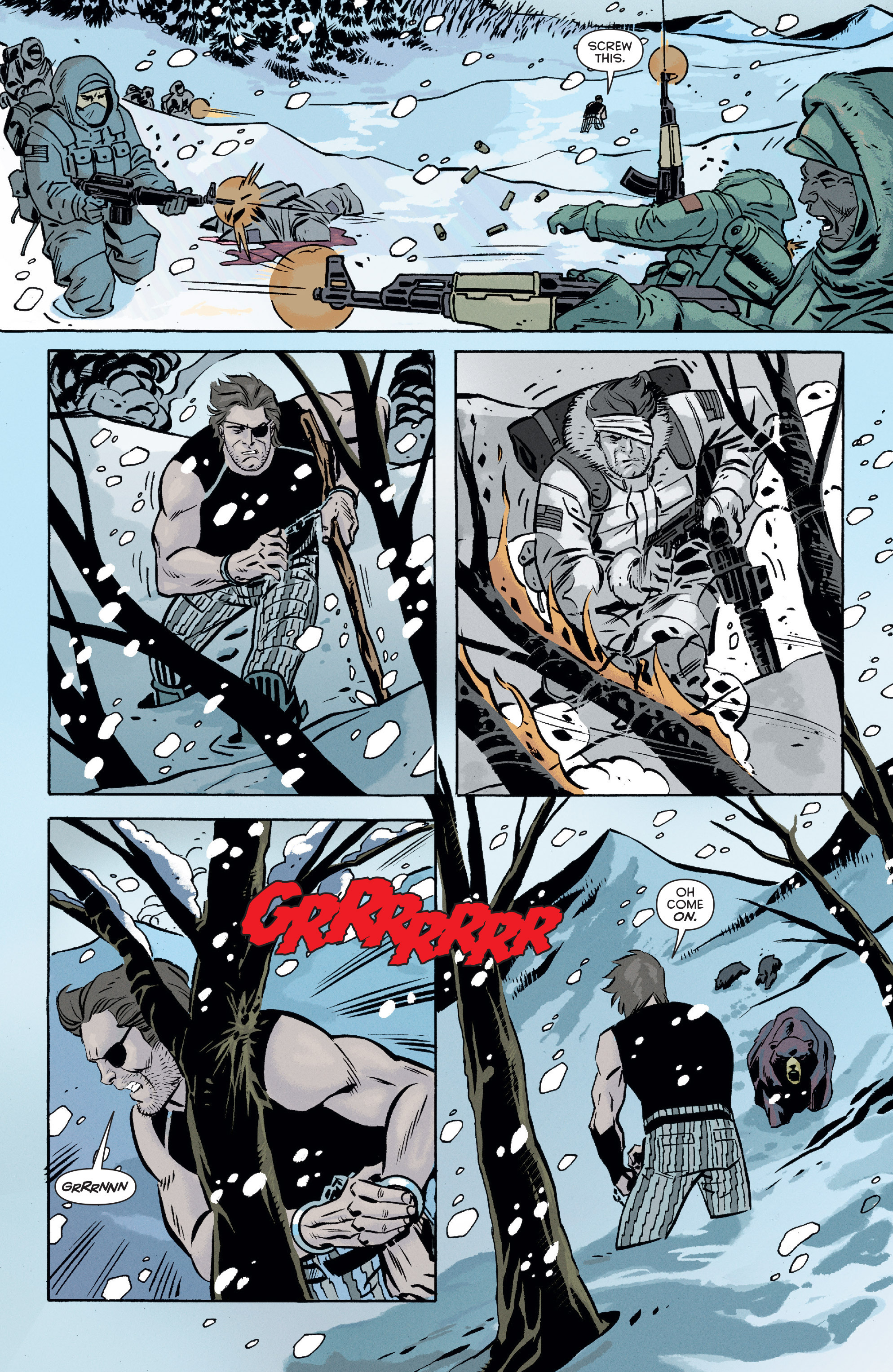 Read online Escape from New York comic -  Issue #5 - 5