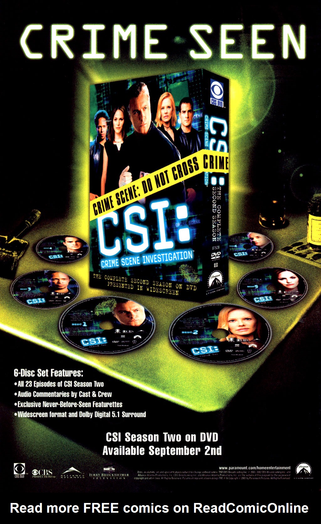 Read online CSI: Crime Scene Investigation: Bad Rap comic -  Issue #1 - 33