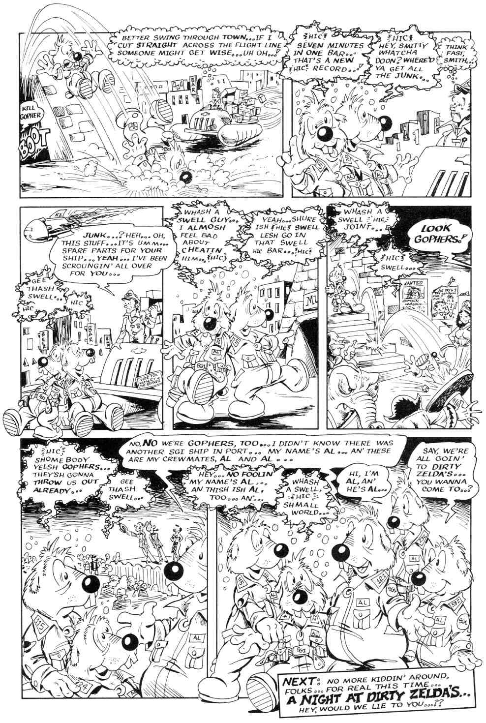 Read online Army  Surplus Komikz Featuring: Cutey Bunny comic -  Issue #4 - 33