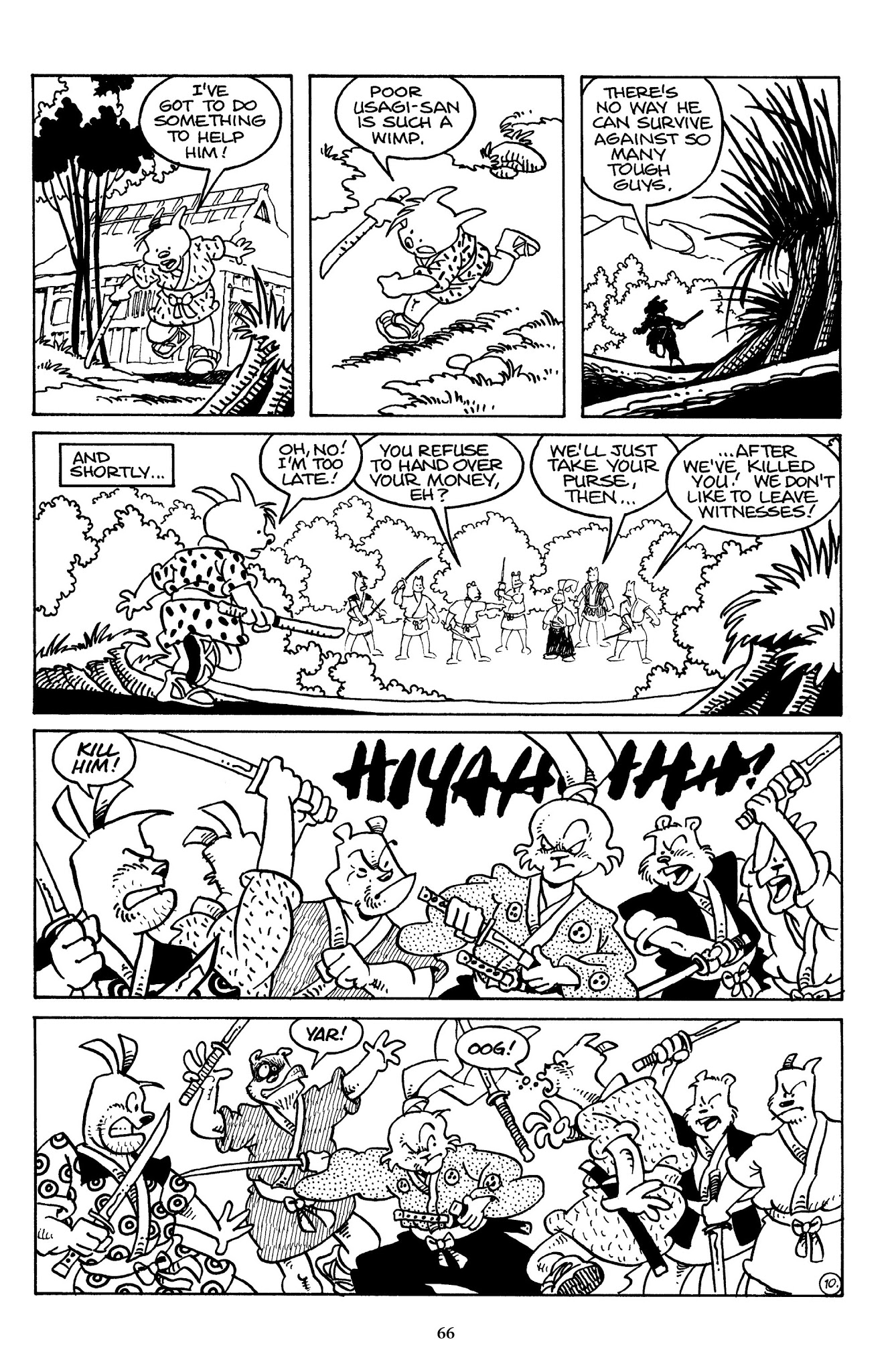 Read online The Usagi Yojimbo Saga comic -  Issue # TPB 3 - 65