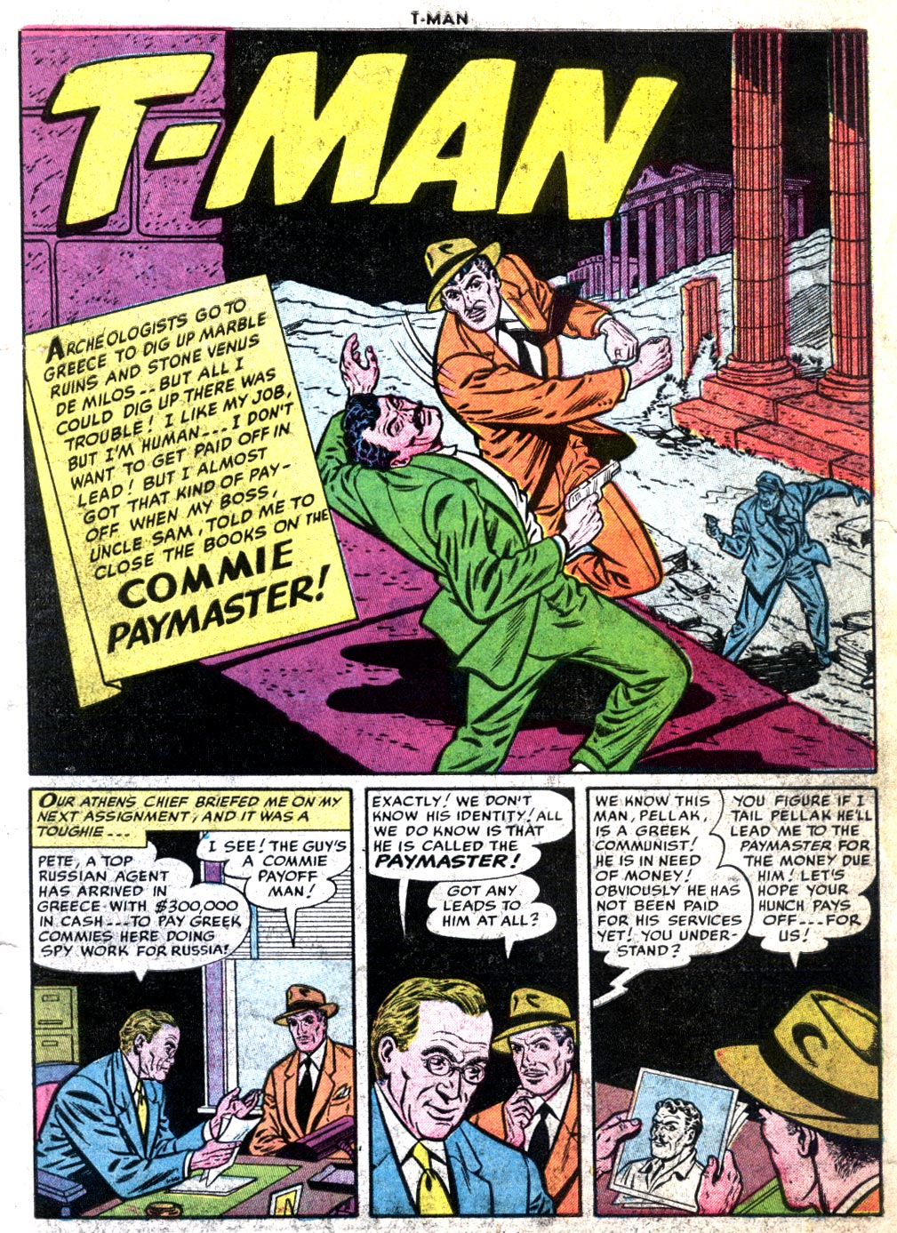 Read online T-Man: World Wide Trouble Shooter comic -  Issue #28 - 4