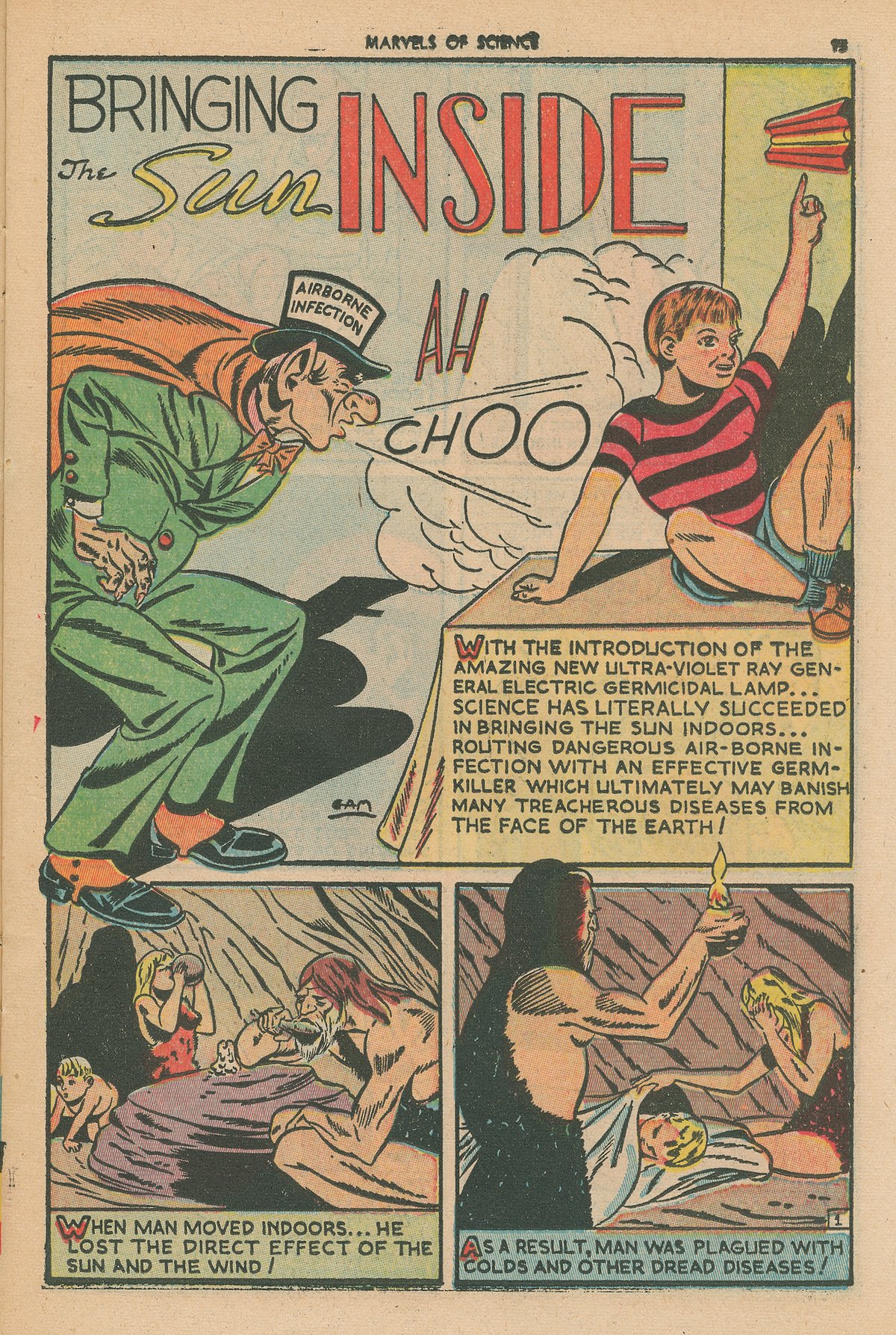 Read online Marvels Of Science comic -  Issue #3 - 17