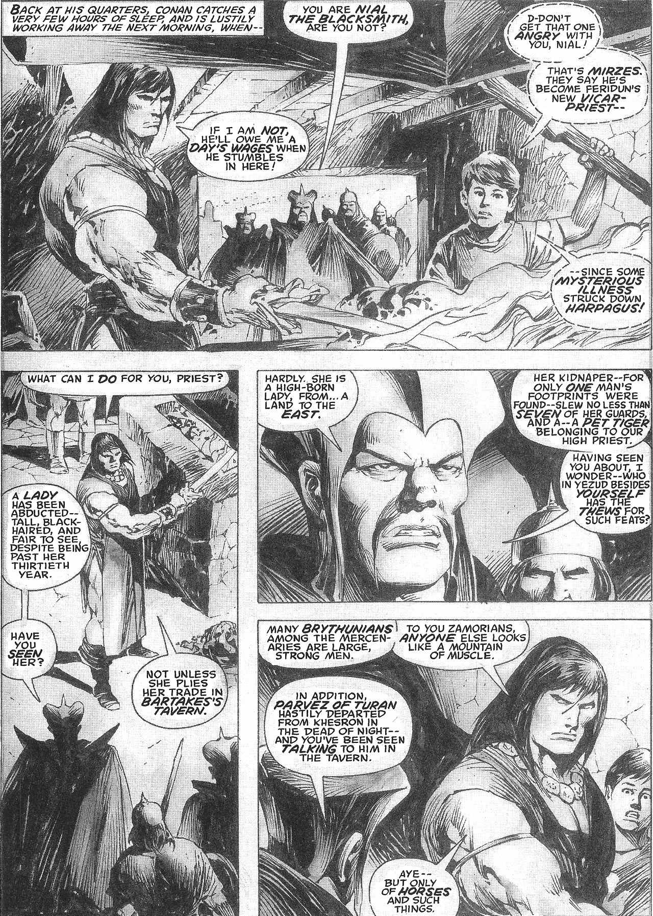 Read online The Savage Sword Of Conan comic -  Issue #209 - 45
