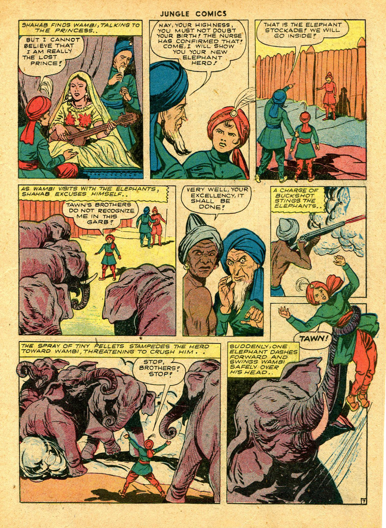 Read online Jungle Comics comic -  Issue #43 - 27