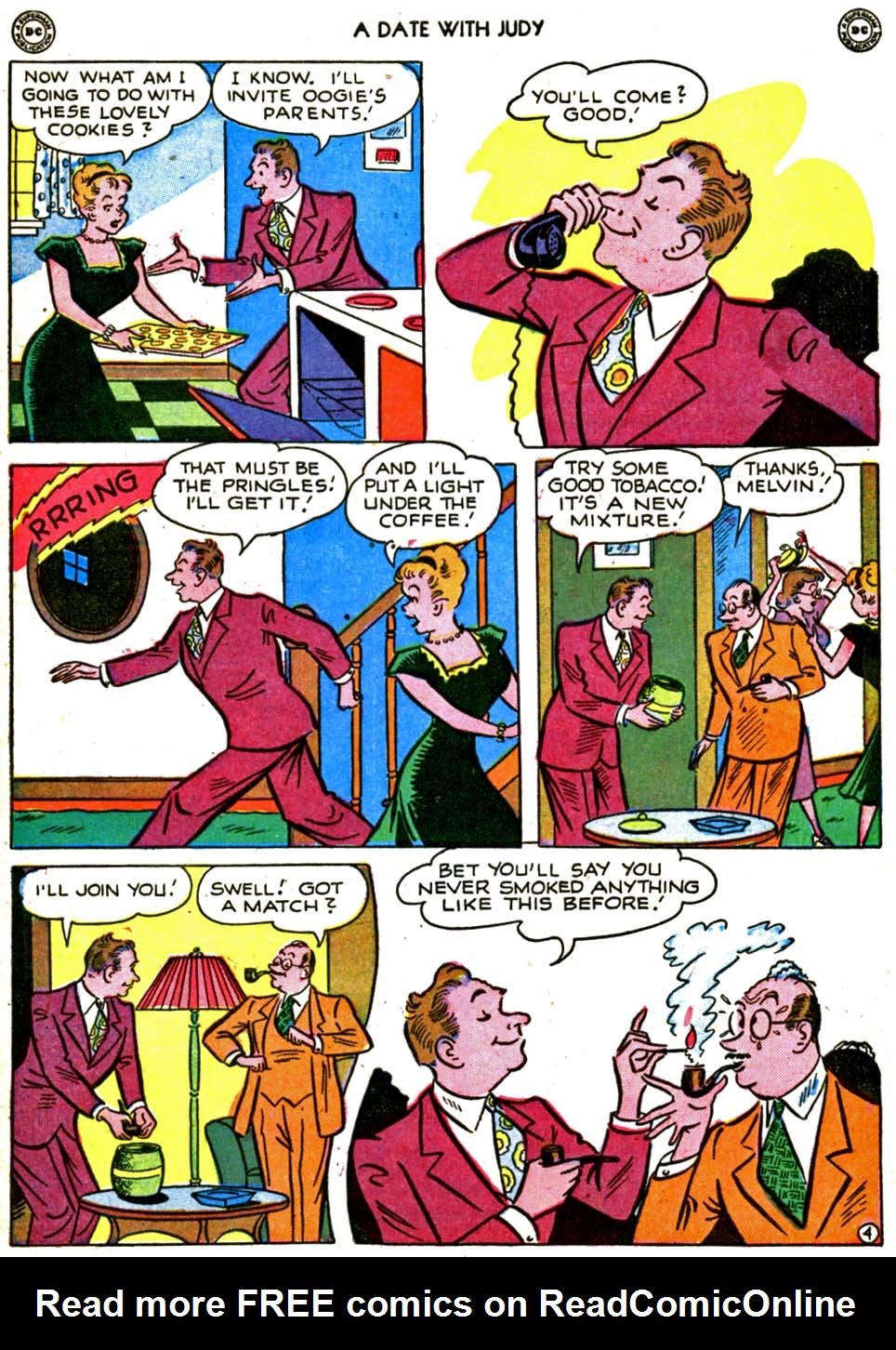 Read online A Date with Judy comic -  Issue #6 - 45