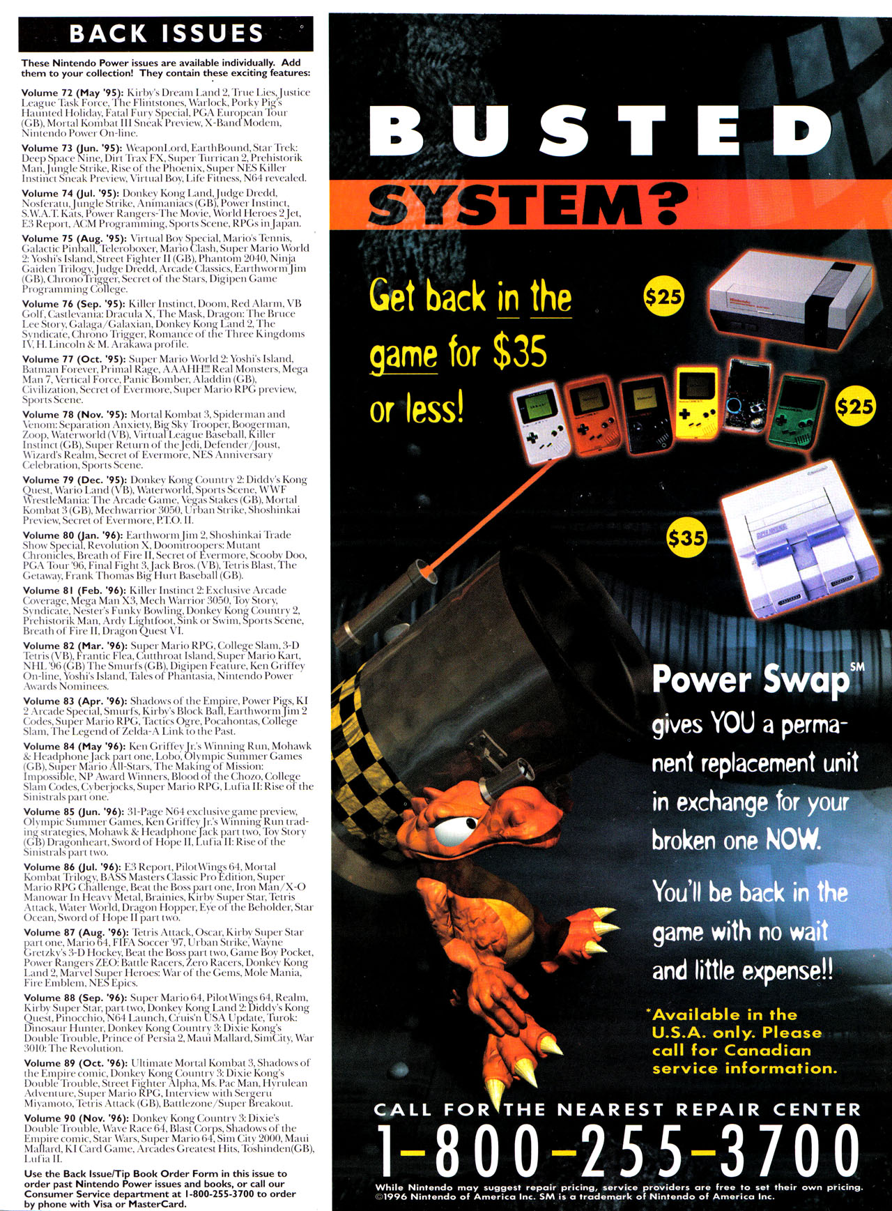 Read online Nintendo Power comic -  Issue #91 - 116
