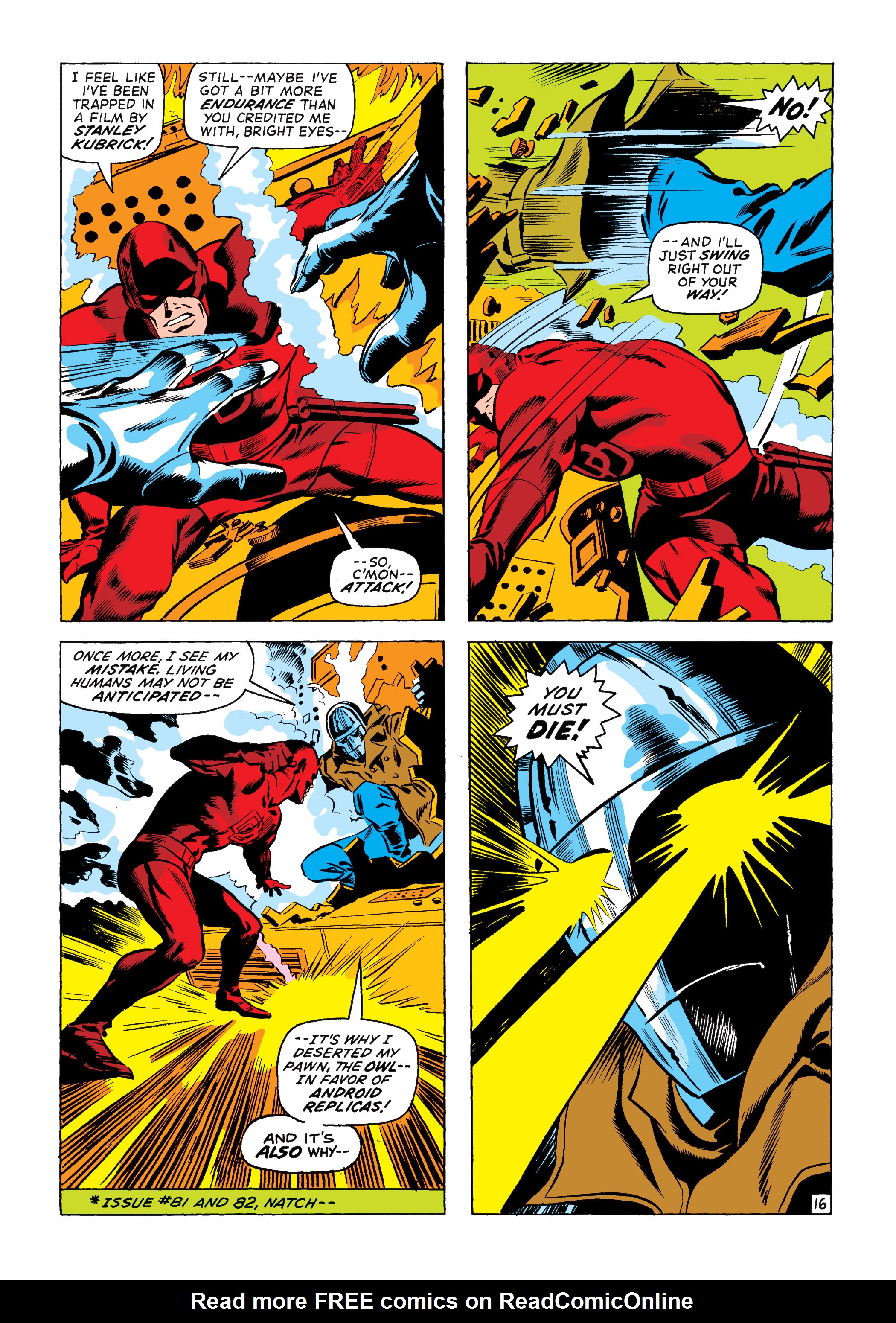 Read online Marvel Masterworks: Daredevil comic -  Issue # TPB 8 (Part 3) - 96