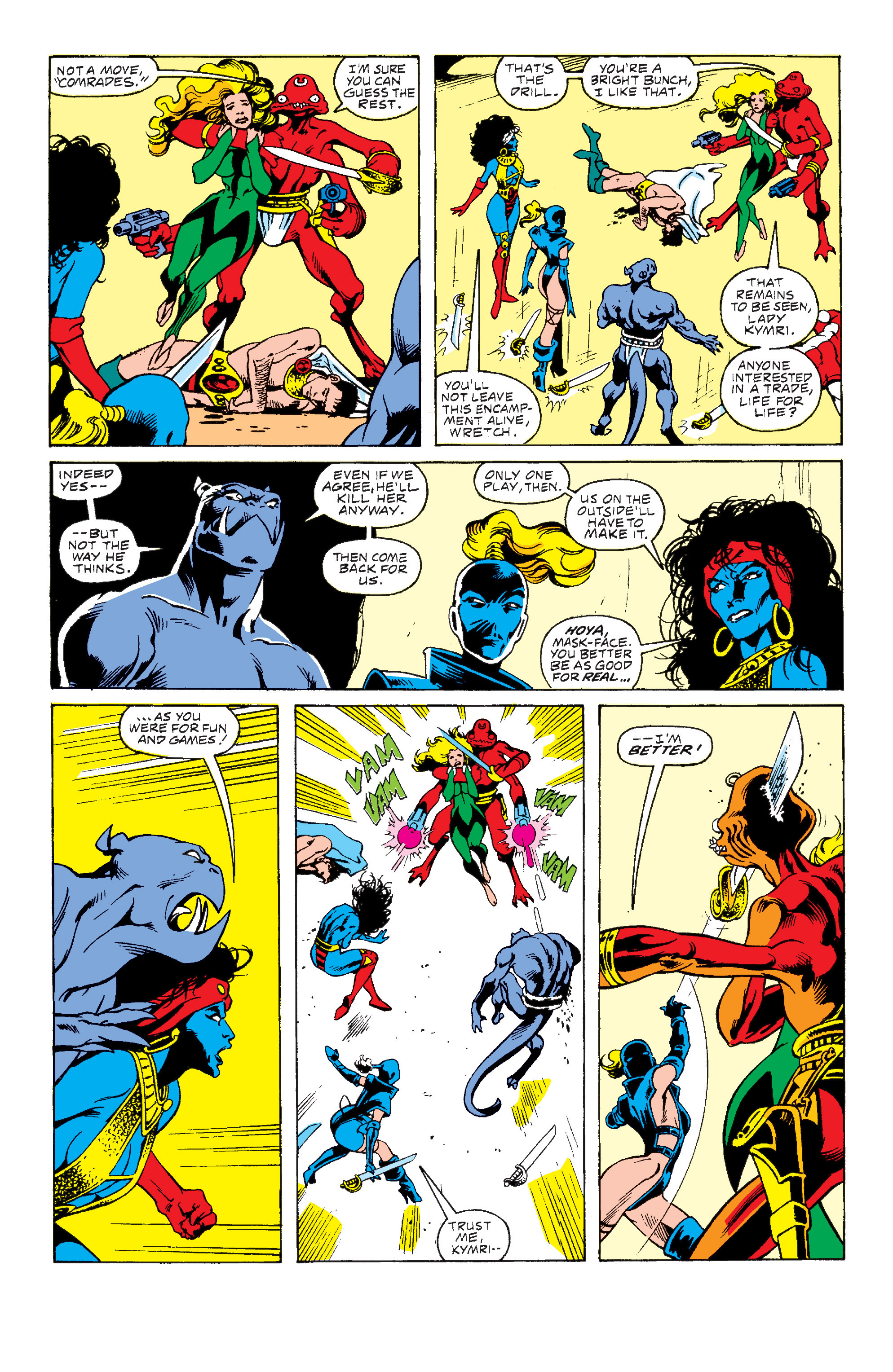 Read online Excalibur (1988) comic -  Issue #17 - 20