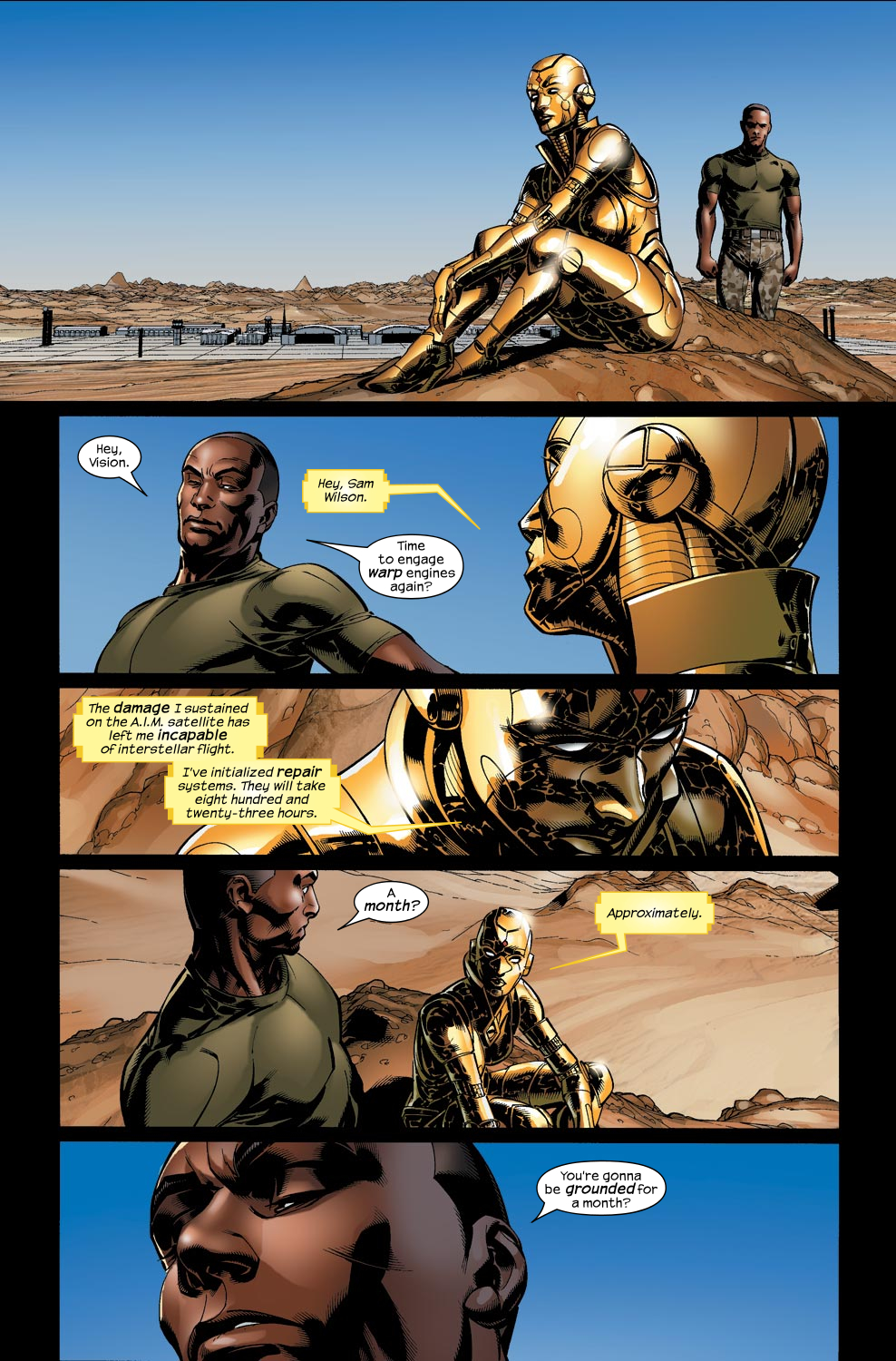 Read online Ultimate Vision comic -  Issue #5 - 23