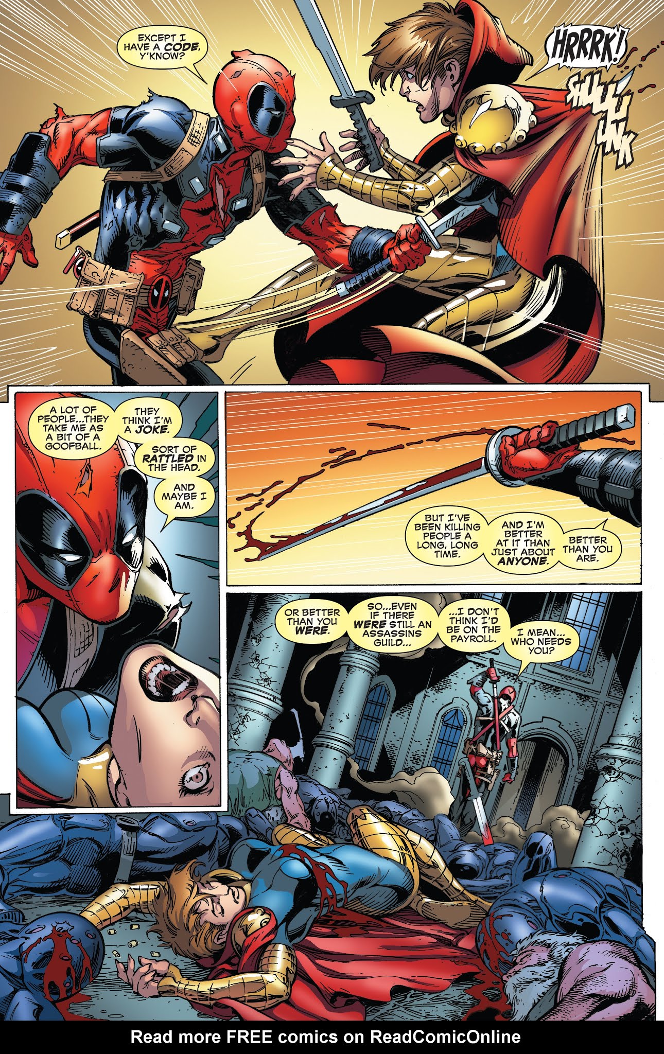 Read online Deadpool: Assassin comic -  Issue #5 - 18