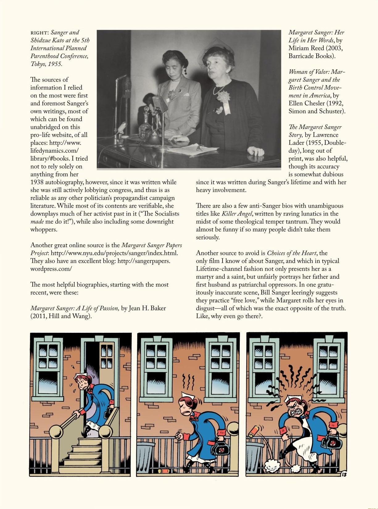 Read online Woman Rebel: The Margaret Sanger Story comic -  Issue # TPB - 99