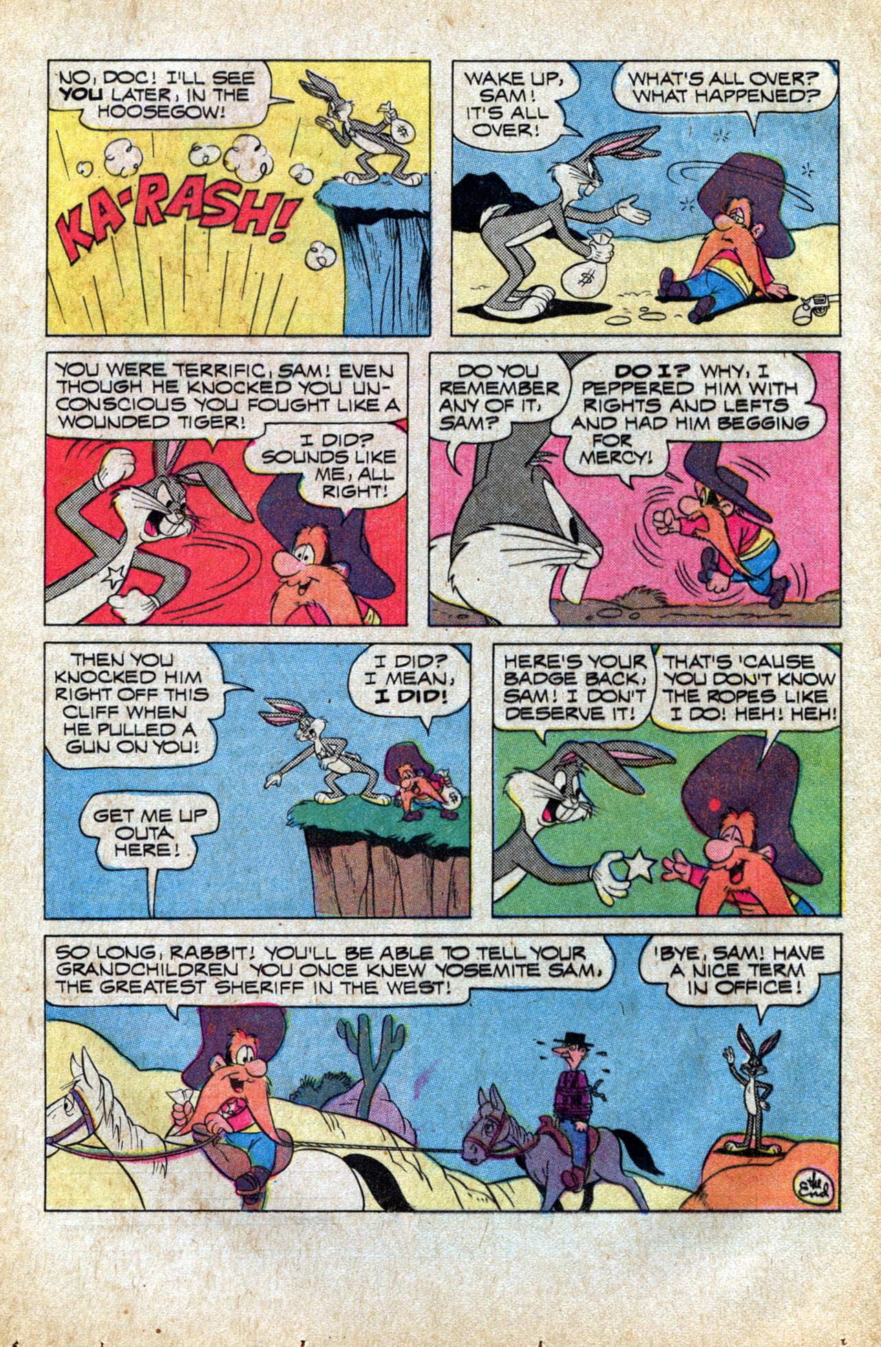 Read online Yosemite Sam and Bugs Bunny comic -  Issue #12 - 24