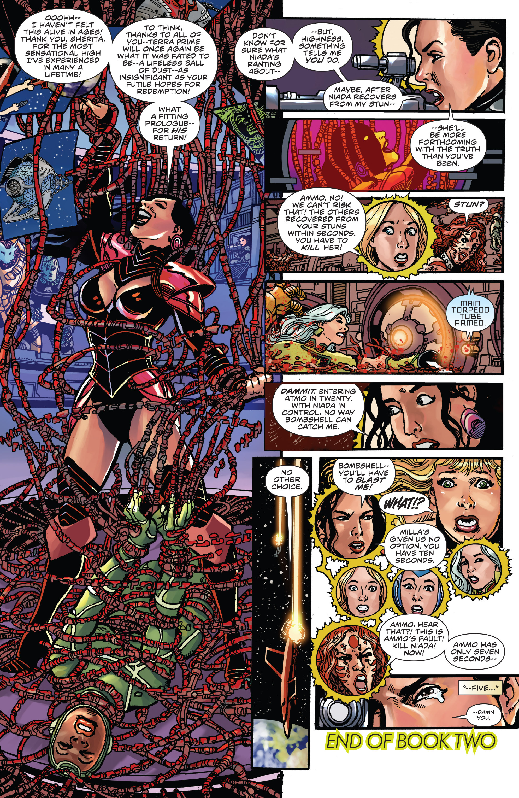 Read online George Pérez's Sirens comic -  Issue #2 - 24