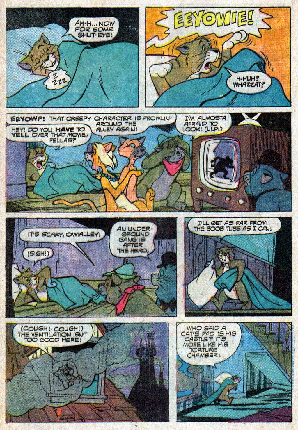 Read online O'Malley and the Alley Cats comic -  Issue #4 - 4