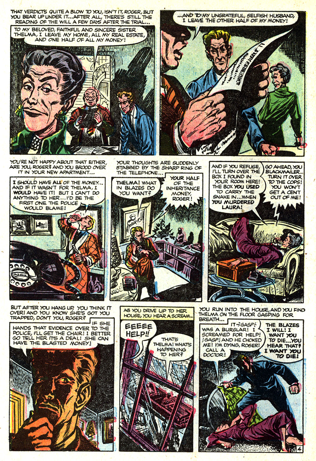 Read online Mystery Tales comic -  Issue #20 - 6