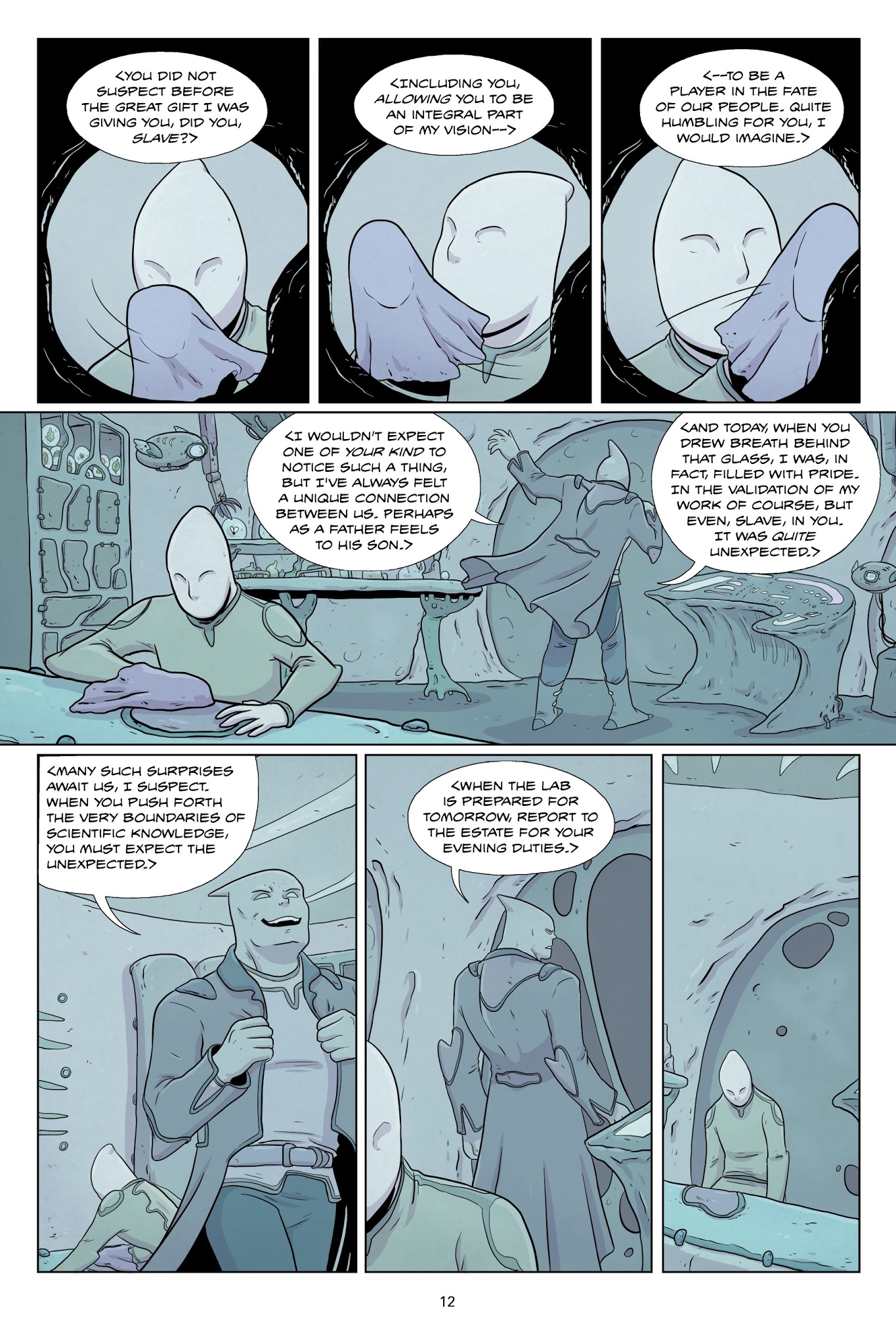 Read online Lifeformed: Cleo Makes Contact comic -  Issue # TPB - 13