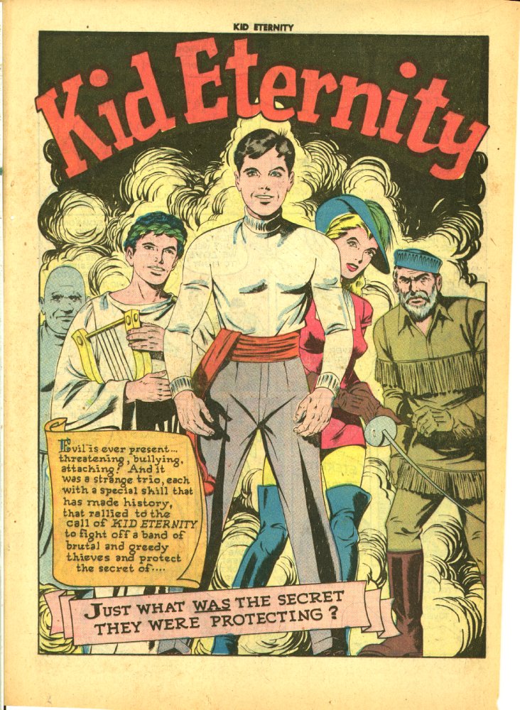 Read online Kid Eternity (1946) comic -  Issue #9 - 15