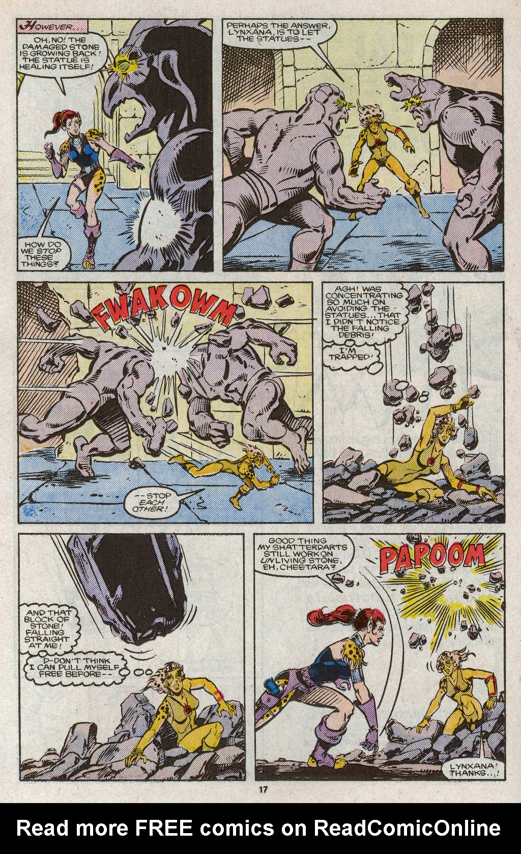 Read online ThunderCats (1985) comic -  Issue #6 - 24