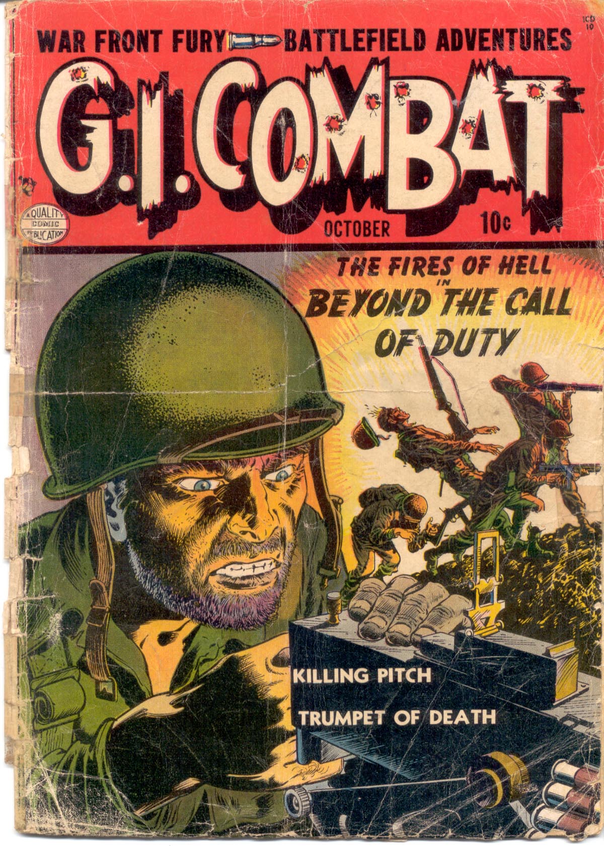 Read online G.I. Combat (1952) comic -  Issue #1 - 1