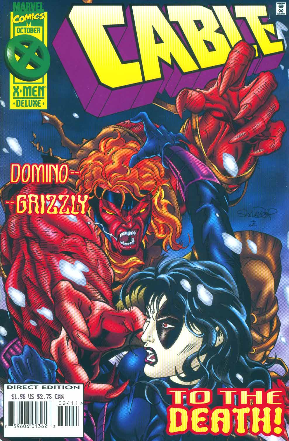 Read online Cable (1993) comic -  Issue #24 - 1
