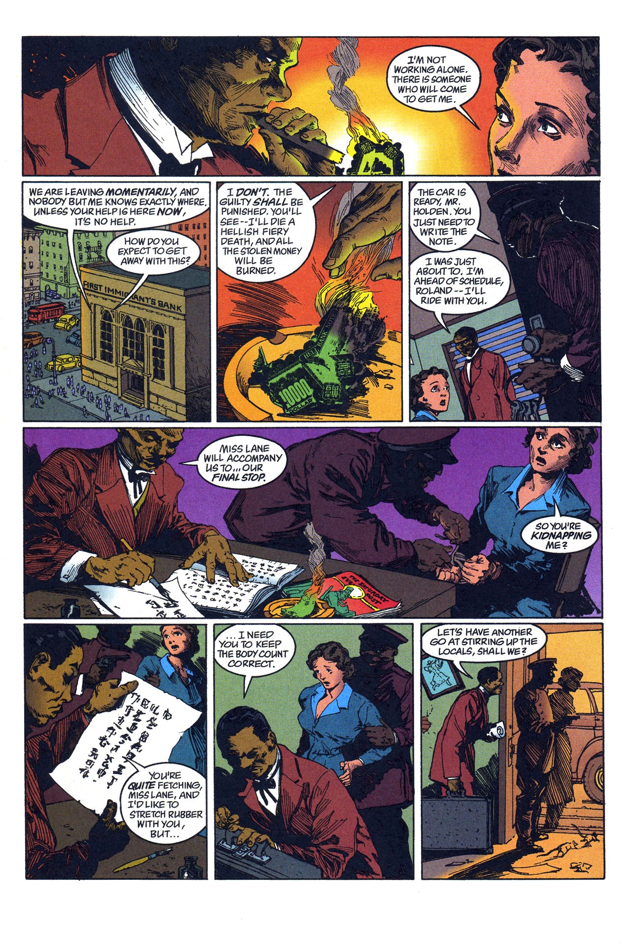 Read online The Shadow: Hell's Heat Wave comic -  Issue #3 - 16