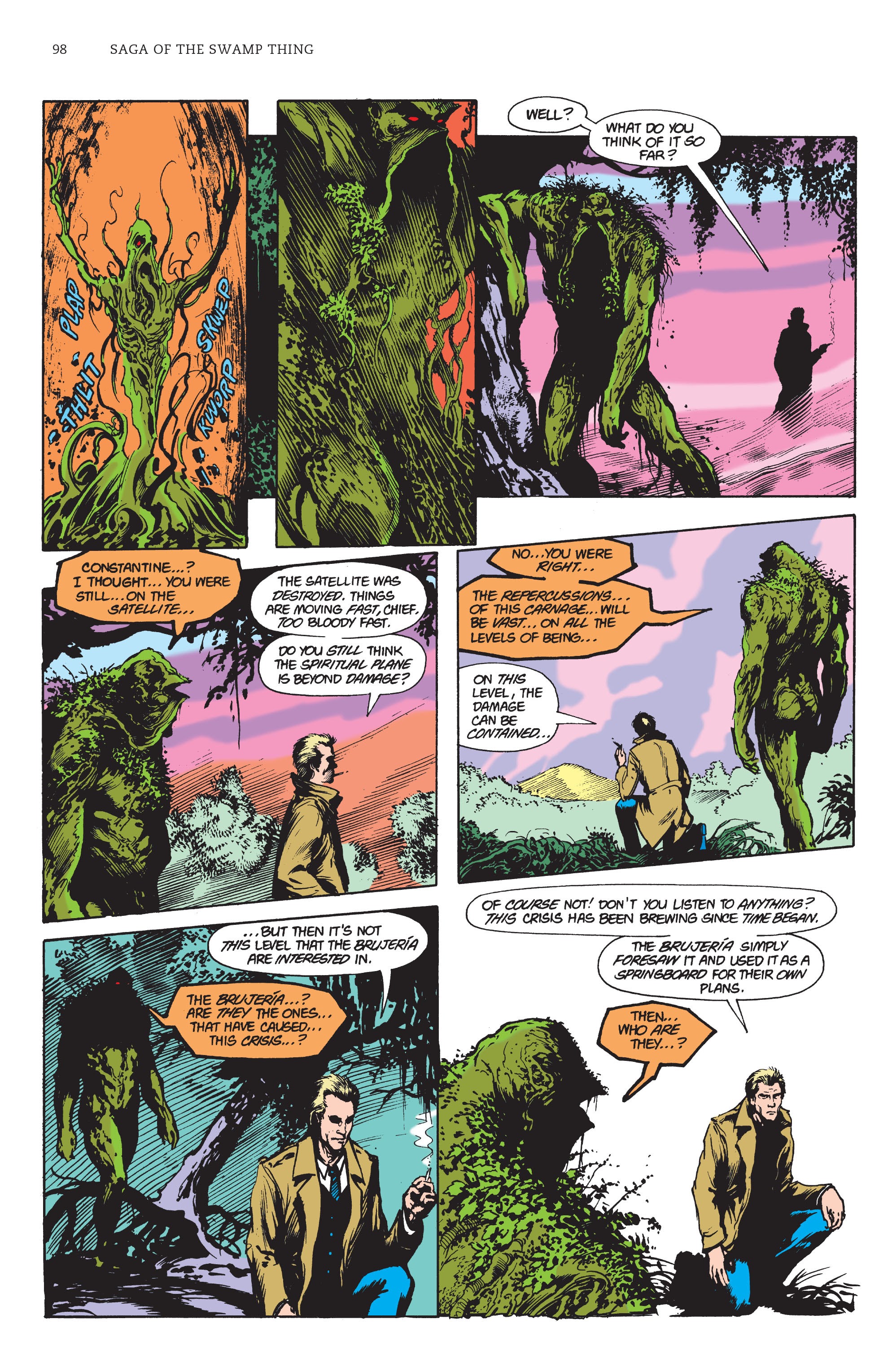 Read online Saga of the Swamp Thing comic -  Issue # TPB 4 (Part 1) - 92