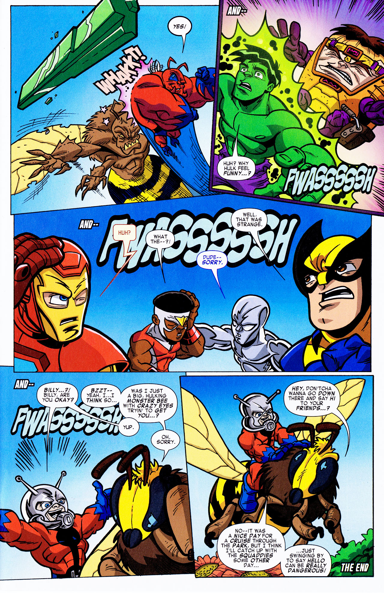 Read online Super Hero Squad comic -  Issue #5 - 33