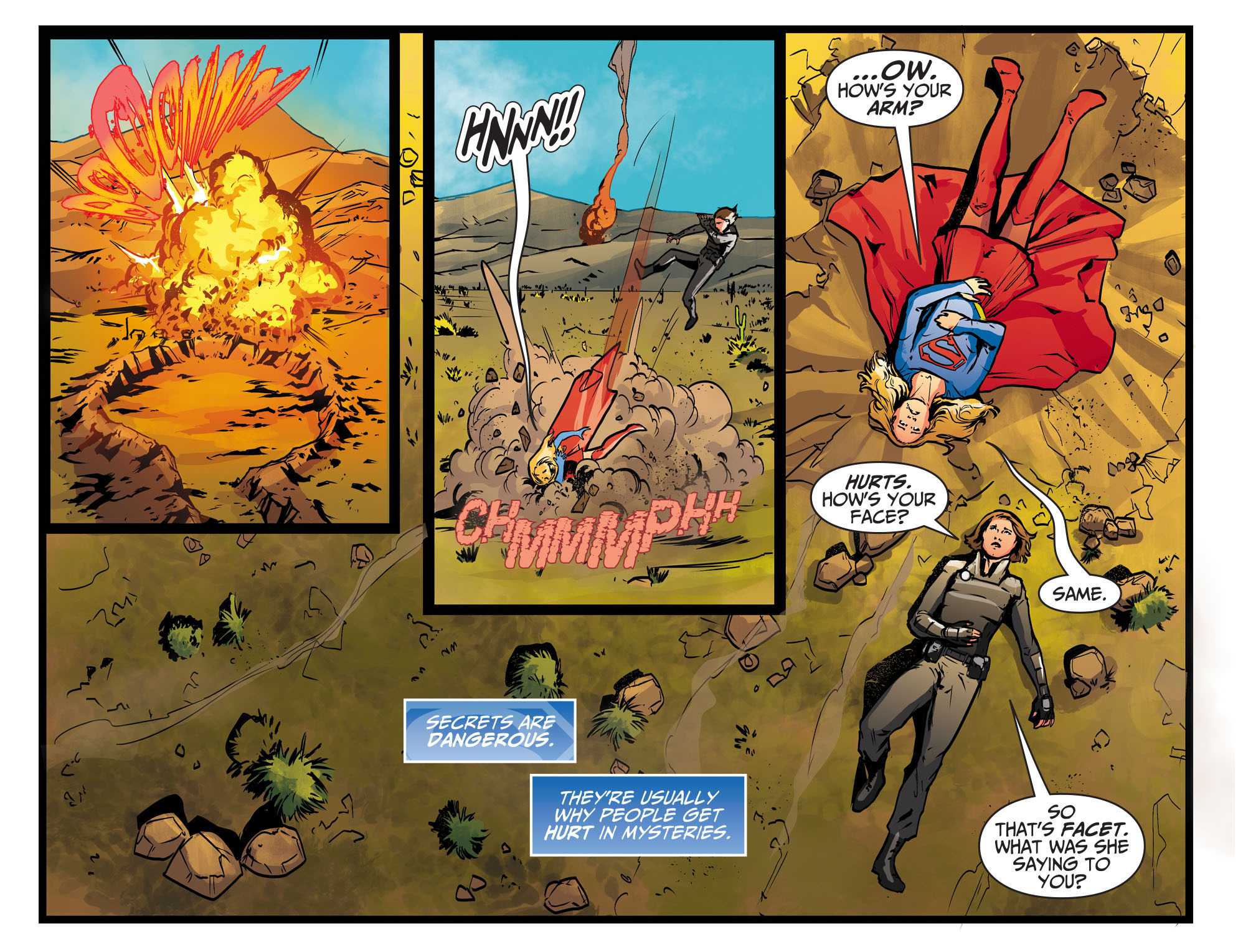 Read online Adventures of Supergirl comic -  Issue #9 - 21