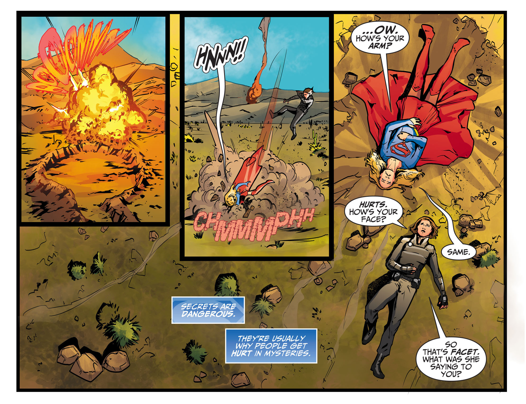 Read online Adventures of Supergirl comic -  Issue #9 - 21