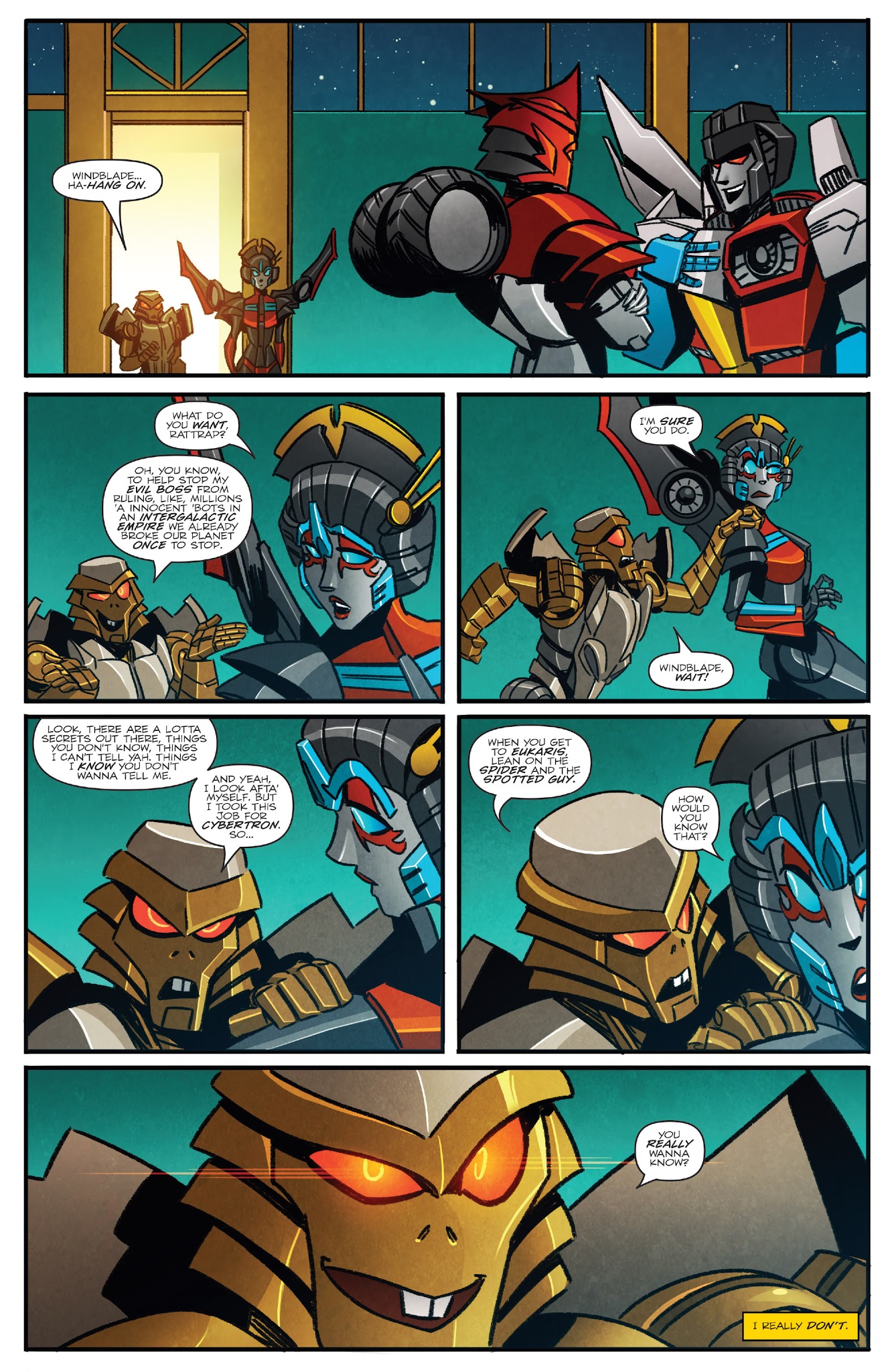 Read online The Transformers: Windblade (2018) comic -  Issue # TPB - 229