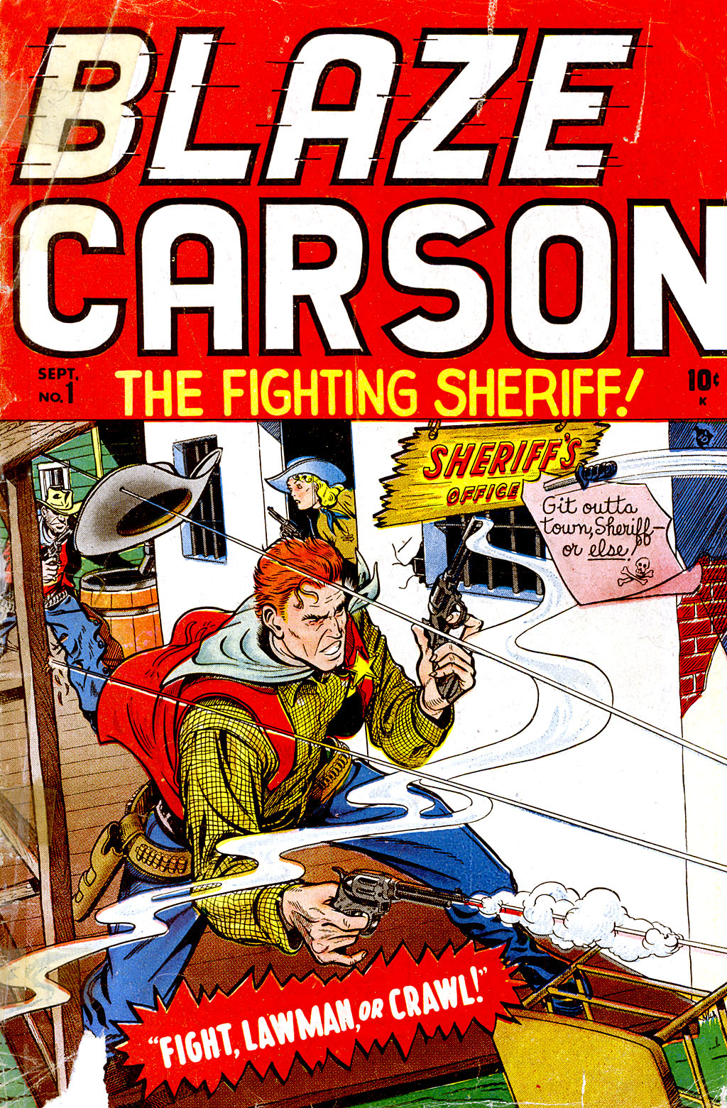 Read online Blaze Carson comic -  Issue #1 - 1