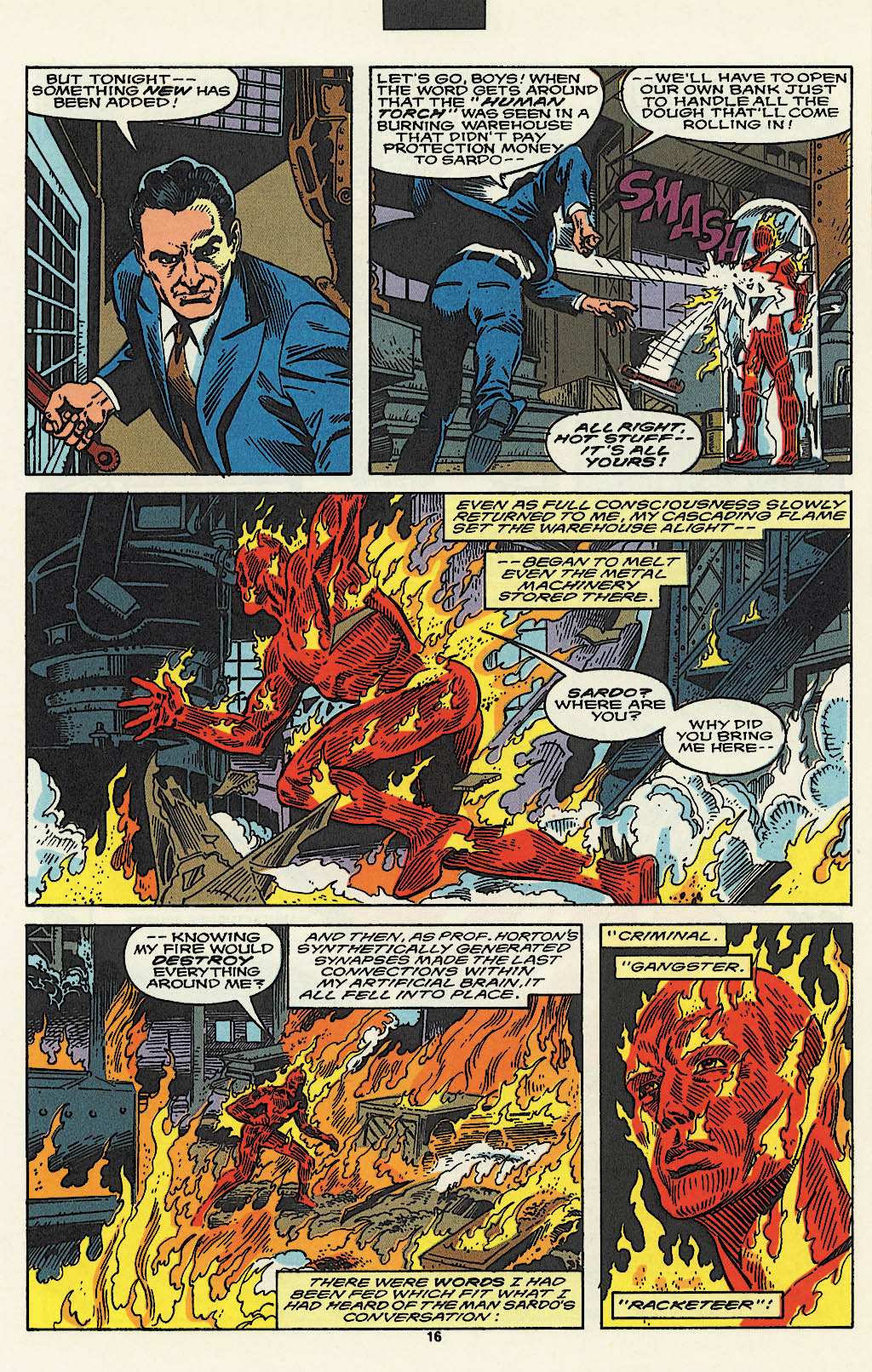 Read online The Saga of the Original Human Torch comic -  Issue #1 - 13